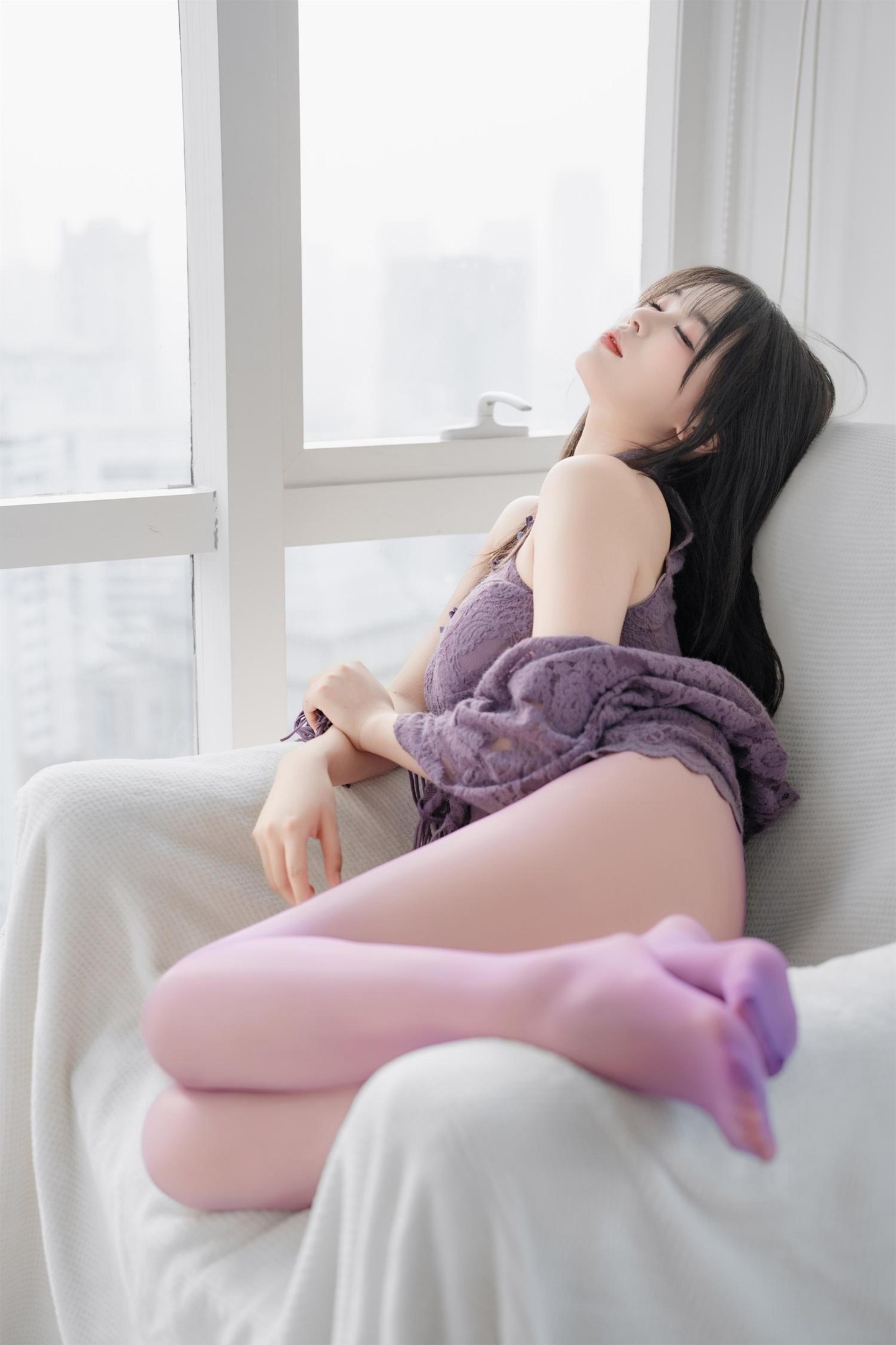 Xuân Tiểu Học - Áo Dài Tím 140P