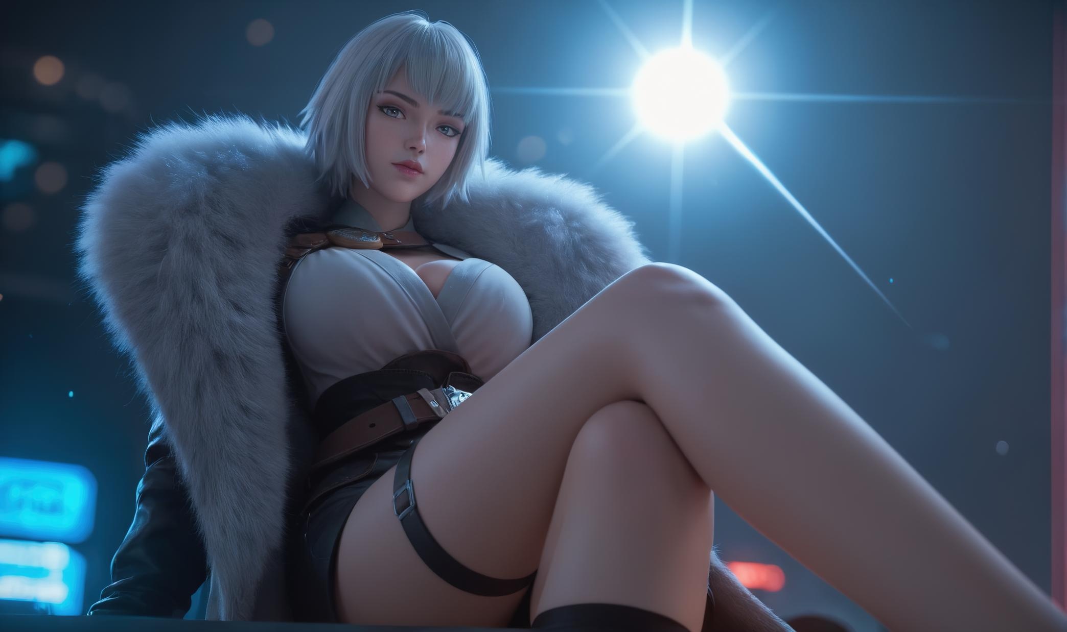 AI Porn - 灵笼 白月魁 4K AI 裸图图库 269P