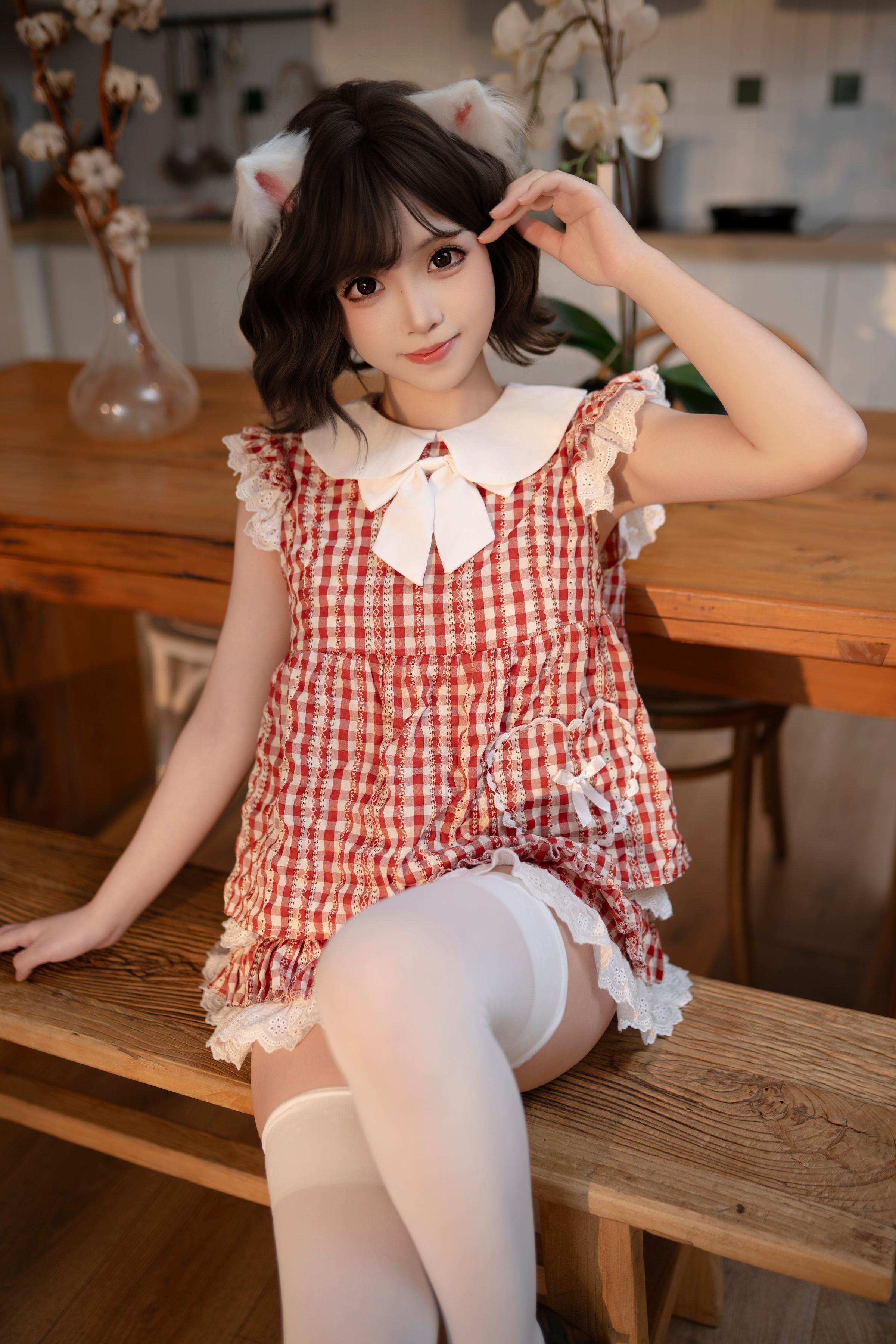 Bangni Bonnie Cosplay Mèo Nhà Gỗ 80P3V