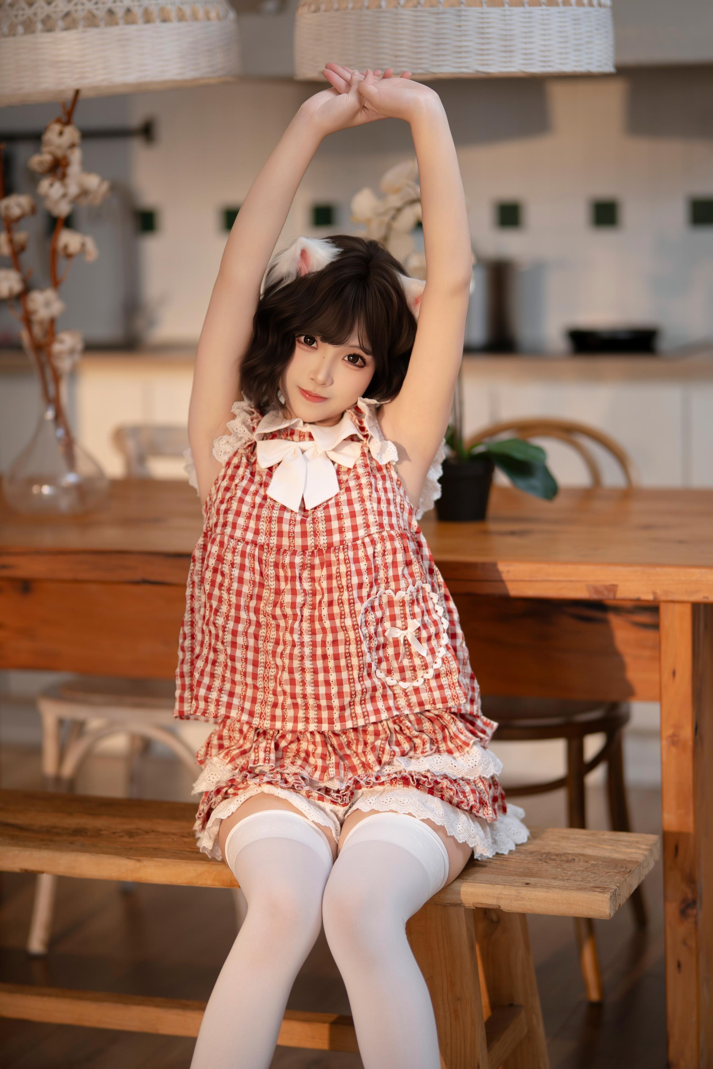 Bangni Bonnie Cosplay Mèo Nhà Gỗ 80P3V