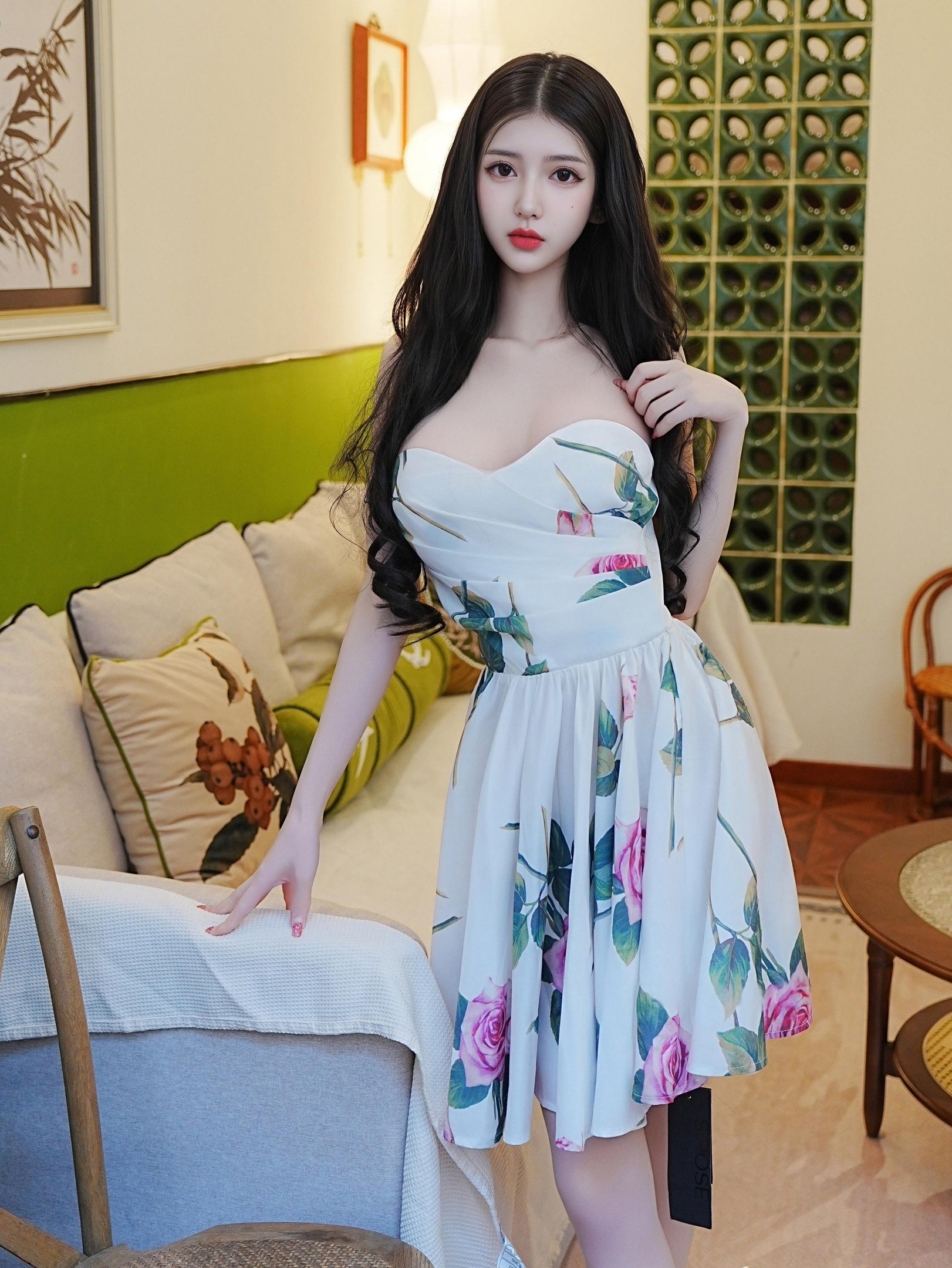 '[XR Uncensored] Bạch Tiểu Điệp - Váy Hoa Lụa 87P'
