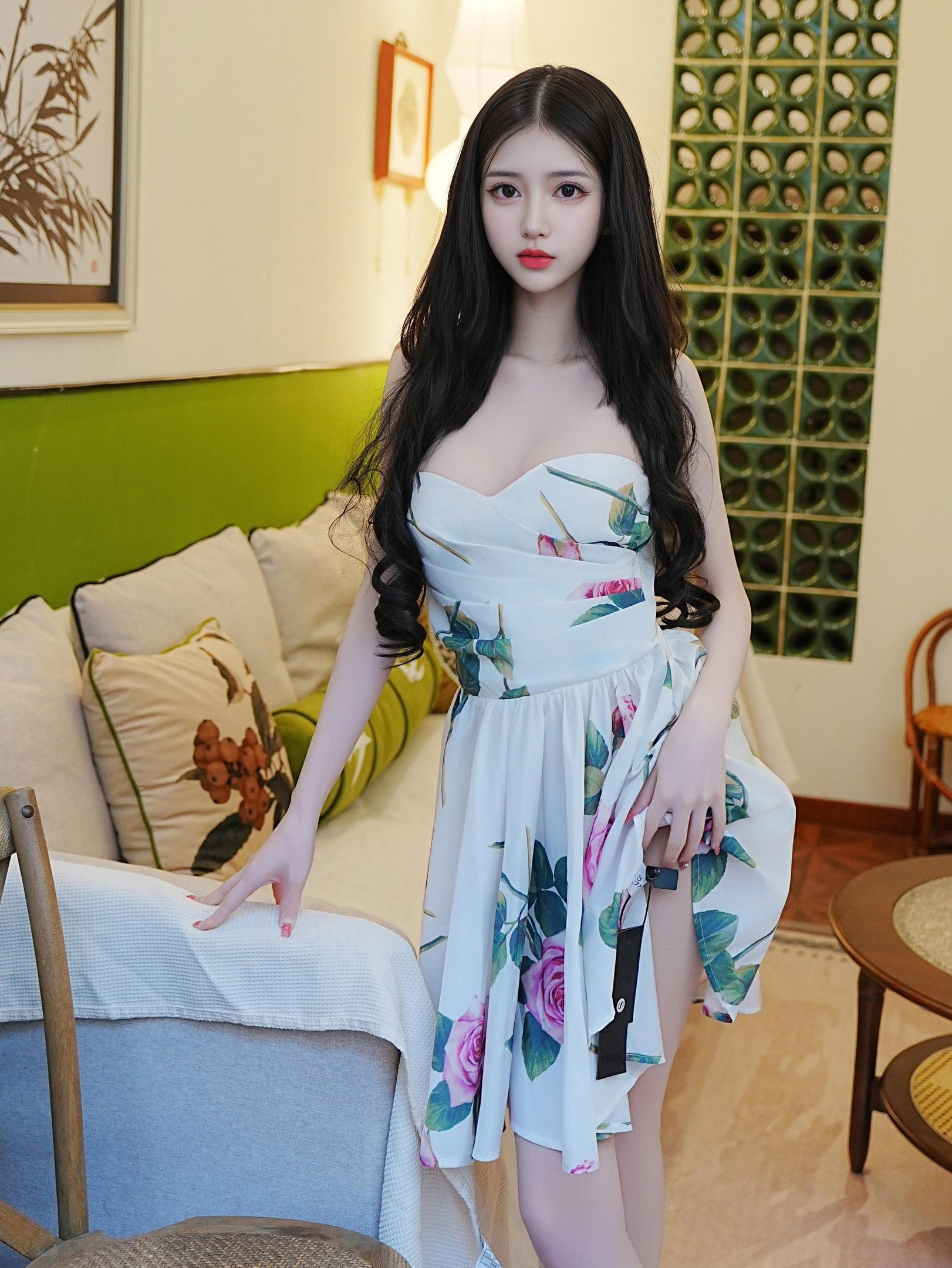 '[XR Uncensored] Bạch Tiểu Điệp - Váy Hoa Lụa 87P'