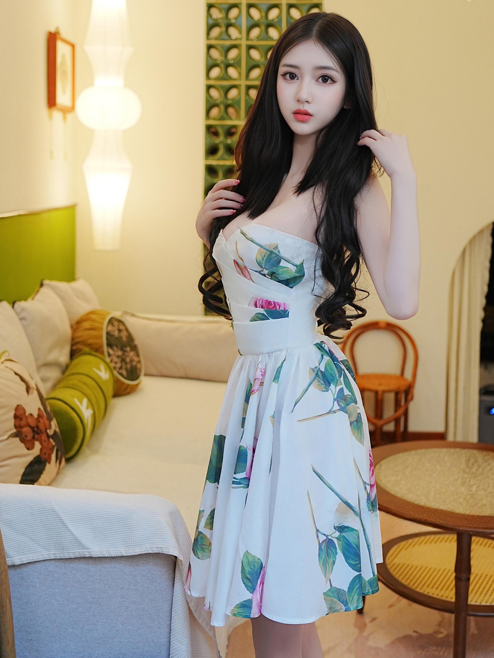 '[XR Uncensored] Bạch Tiểu Điệp - Váy Hoa Lụa 87P'