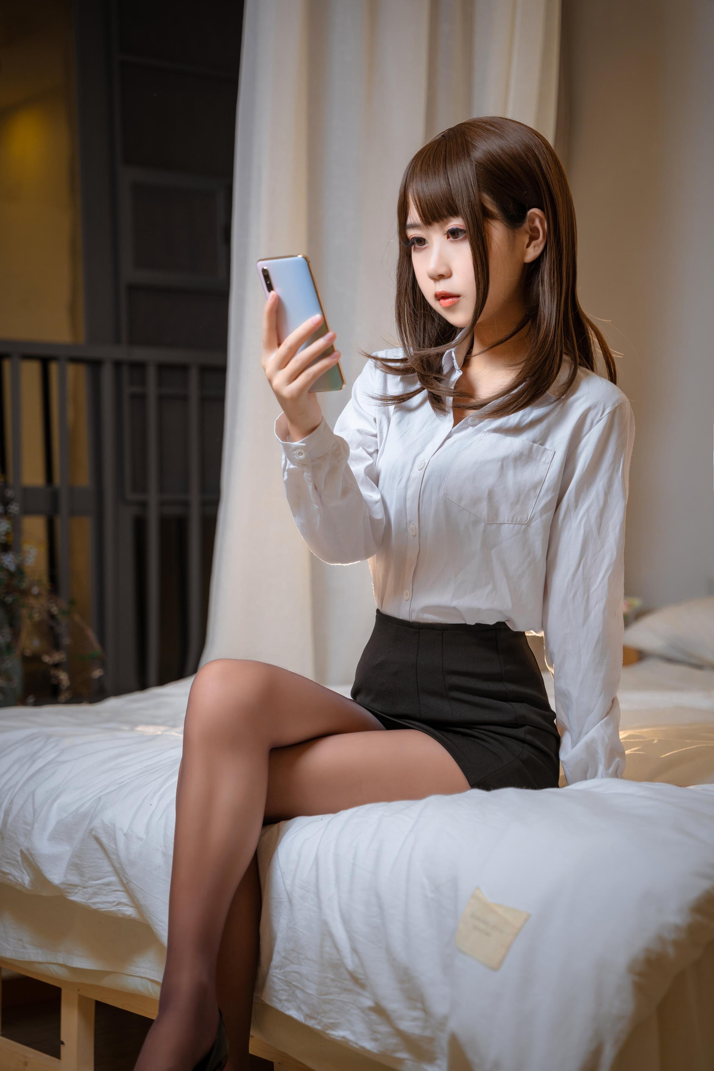 萌芽儿o0 - Tất lưới mở đáy OL 26P