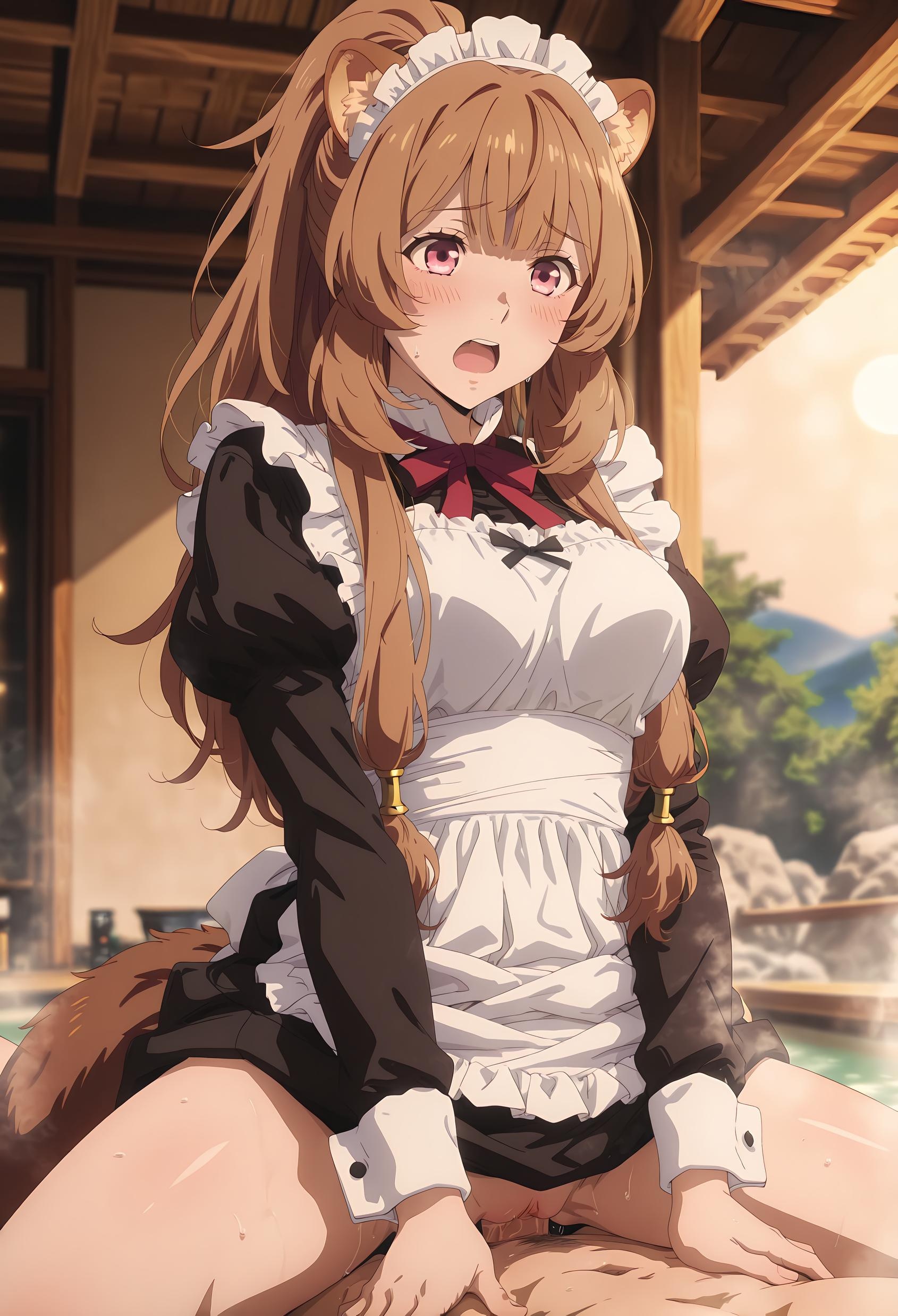 Cô Gái Anime Tạo Bởi AI - [2D] 拉芙塔莉雅 Raphtalia (盾之勇者成名录) Nô Lệ Gái Khổng Lồ Tóc Nâu, Tai Thú, Ngực Khủng, Đuôi Quấn Quanh, Không Chỉnh Sửa 189P