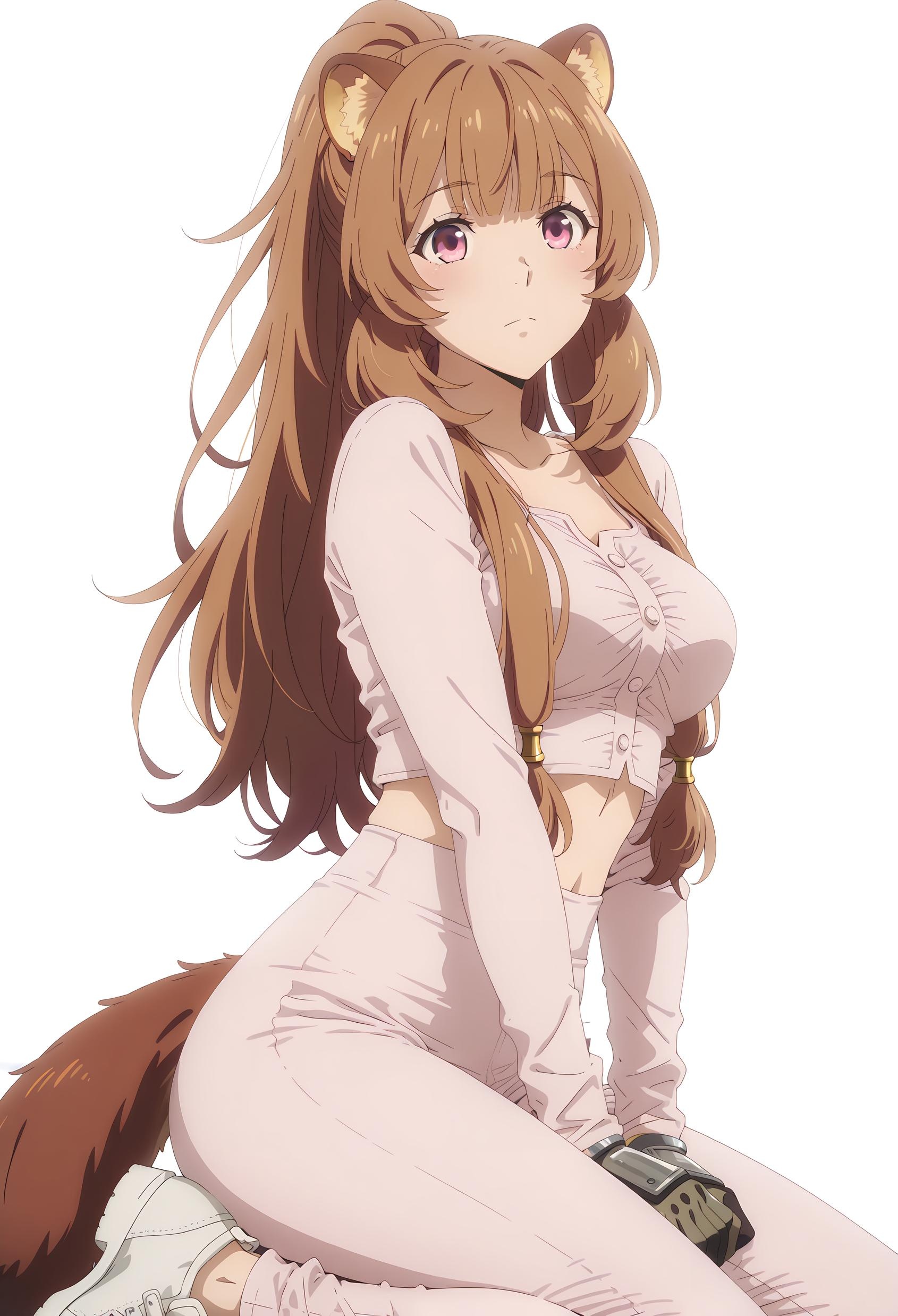 Cô Gái Anime Tạo Bởi AI - [2D] 拉芙塔莉雅 Raphtalia (盾之勇者成名录) Nô Lệ Gái Khổng Lồ Tóc Nâu, Tai Thú, Ngực Khủng, Đuôi Quấn Quanh, Không Chỉnh Sửa 189P