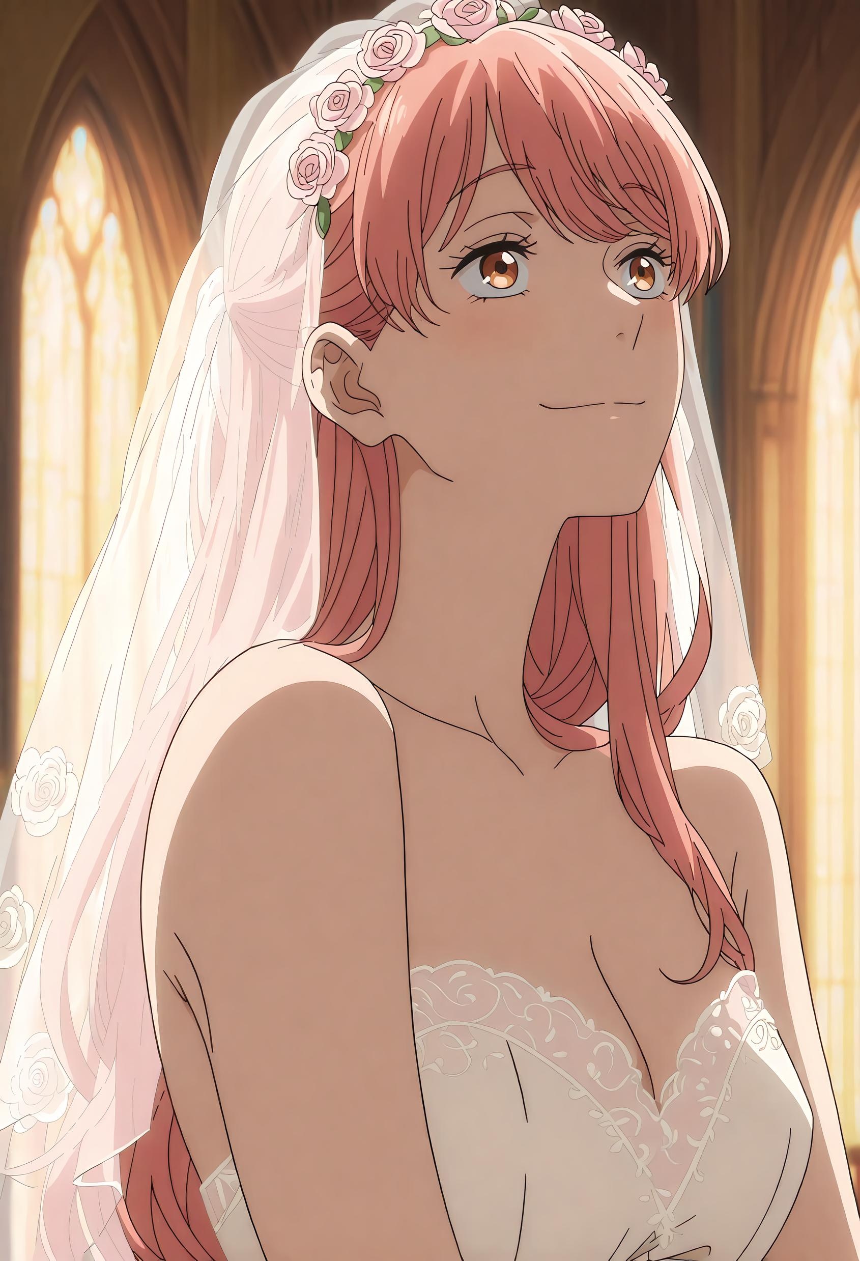 Cô Gái Anime Tạo Bởi AI - [2D] 桃濑成海 Narumi Momose (Wotakoi) Cô Nữ Sinh Tóc Đen Trong Đồng Phục, Tất Đen Mở, Gợi Cảm 37P
