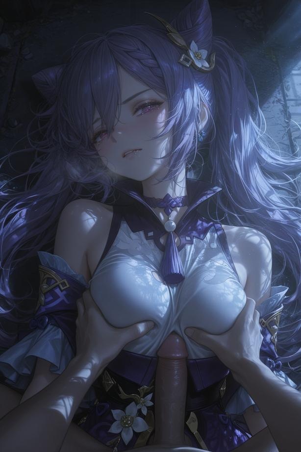 Cô Gái Anime Tạo Bởi AI - [2D] 刻晴Keqing: Genshin Tóc Tím Ngực Lớn, Nhiều Nhân Vật, Sinh Viên Y Tế, Người Hầu, Trang Phục Thể Thao, Áo Da, Tạp Dề Trong Suốt, Qipao Khiêu Gợi 152P