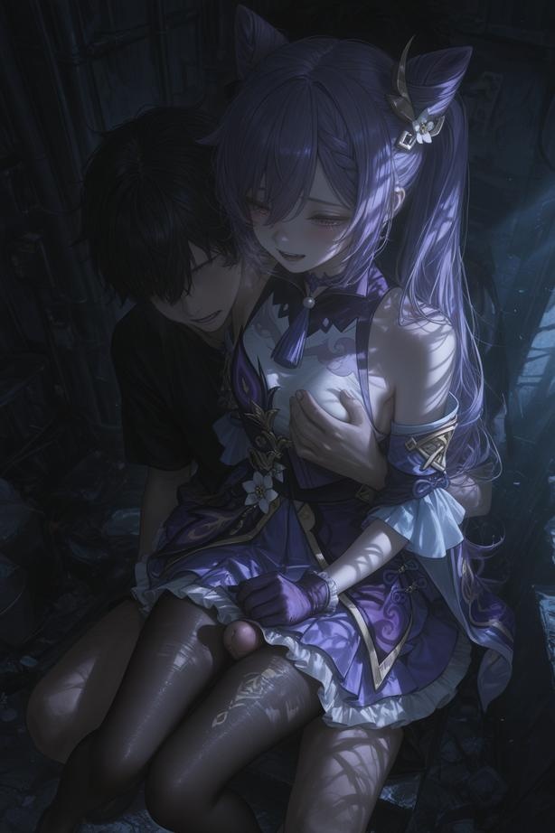 Cô Gái Anime Tạo Bởi AI - [2D] 刻晴Keqing: Genshin Tóc Tím Ngực Lớn, Nhiều Nhân Vật, Sinh Viên Y Tế, Người Hầu, Trang Phục Thể Thao, Áo Da, Tạp Dề Trong Suốt, Qipao Khiêu Gợi 152P