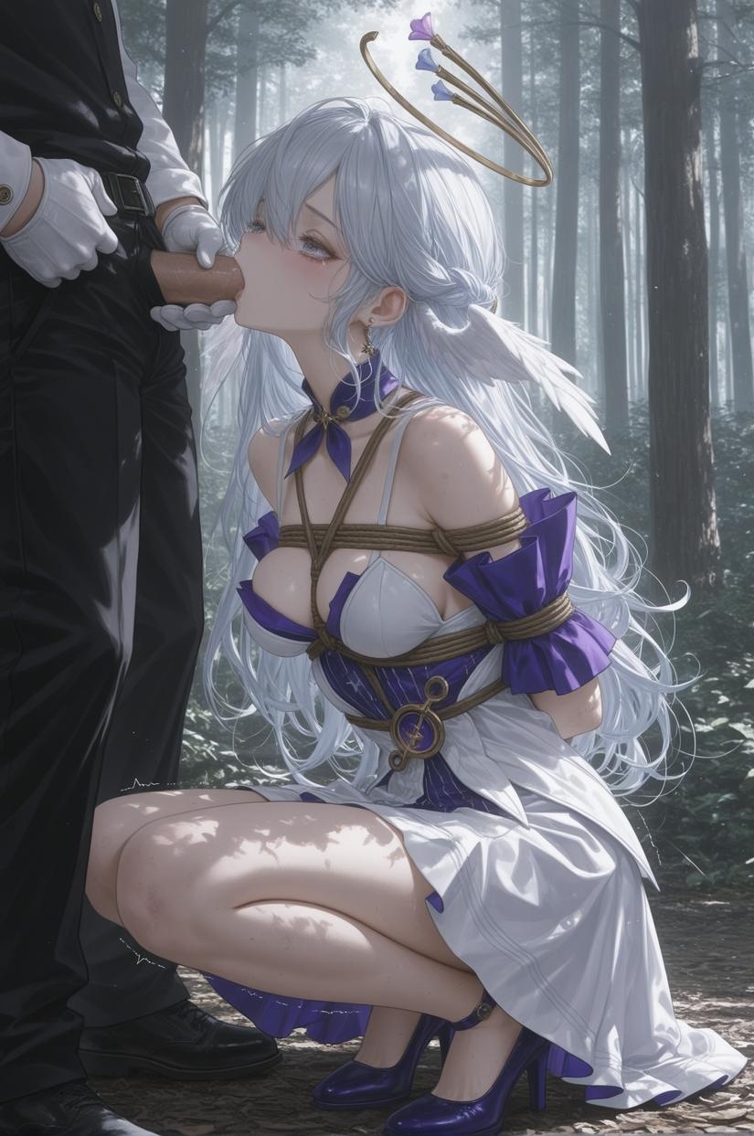 AI Generated Anime Girl - Robin：湿身白虎露穴撩人姿势性感诱惑 152P