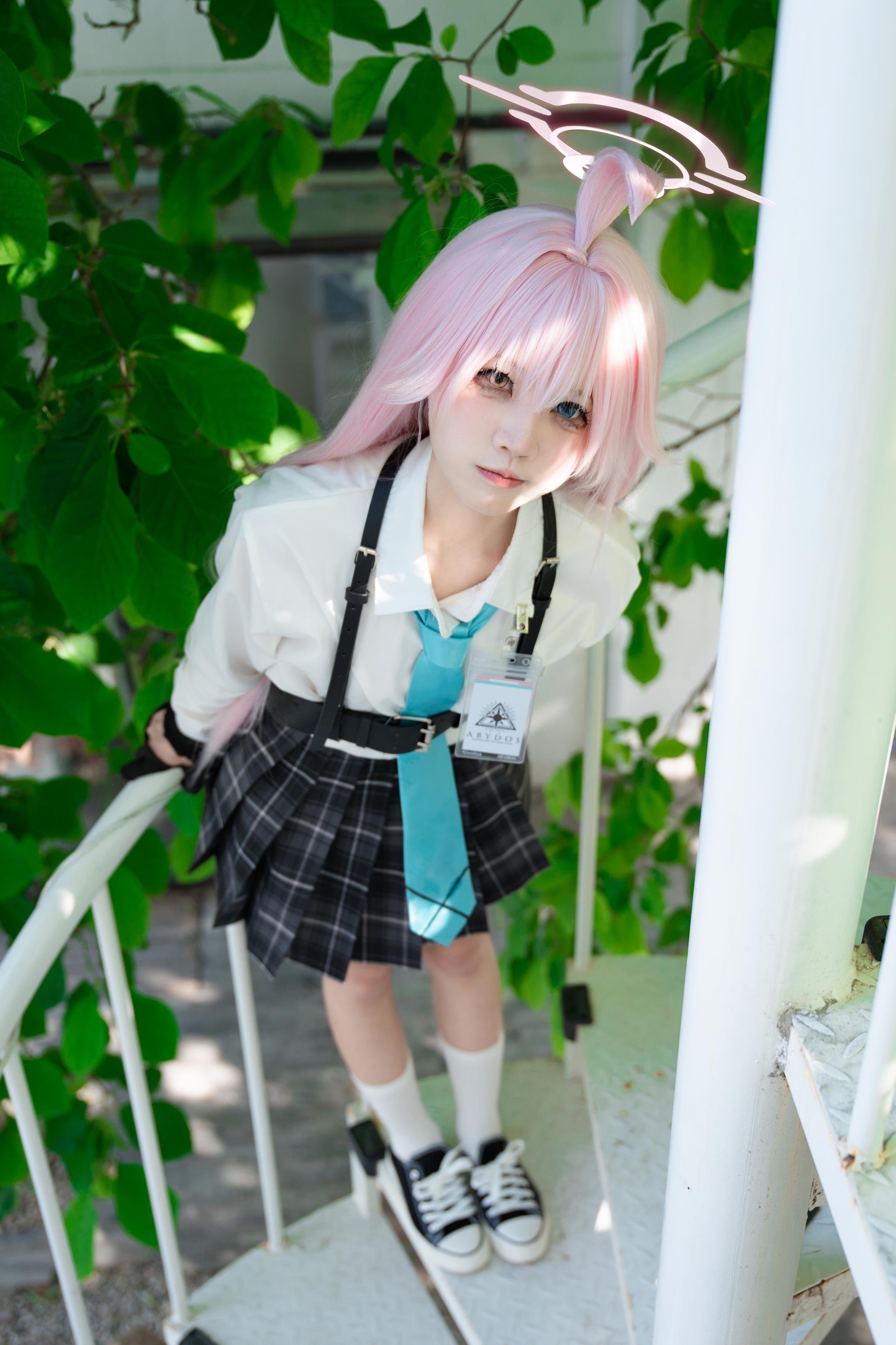 '[cosplay] 清水凪 - cos 小鸟游星野: Nữ sinh JK trong Đột Kích Xanh, chân dài quyến rũ, không chỉnh sửa 88P'