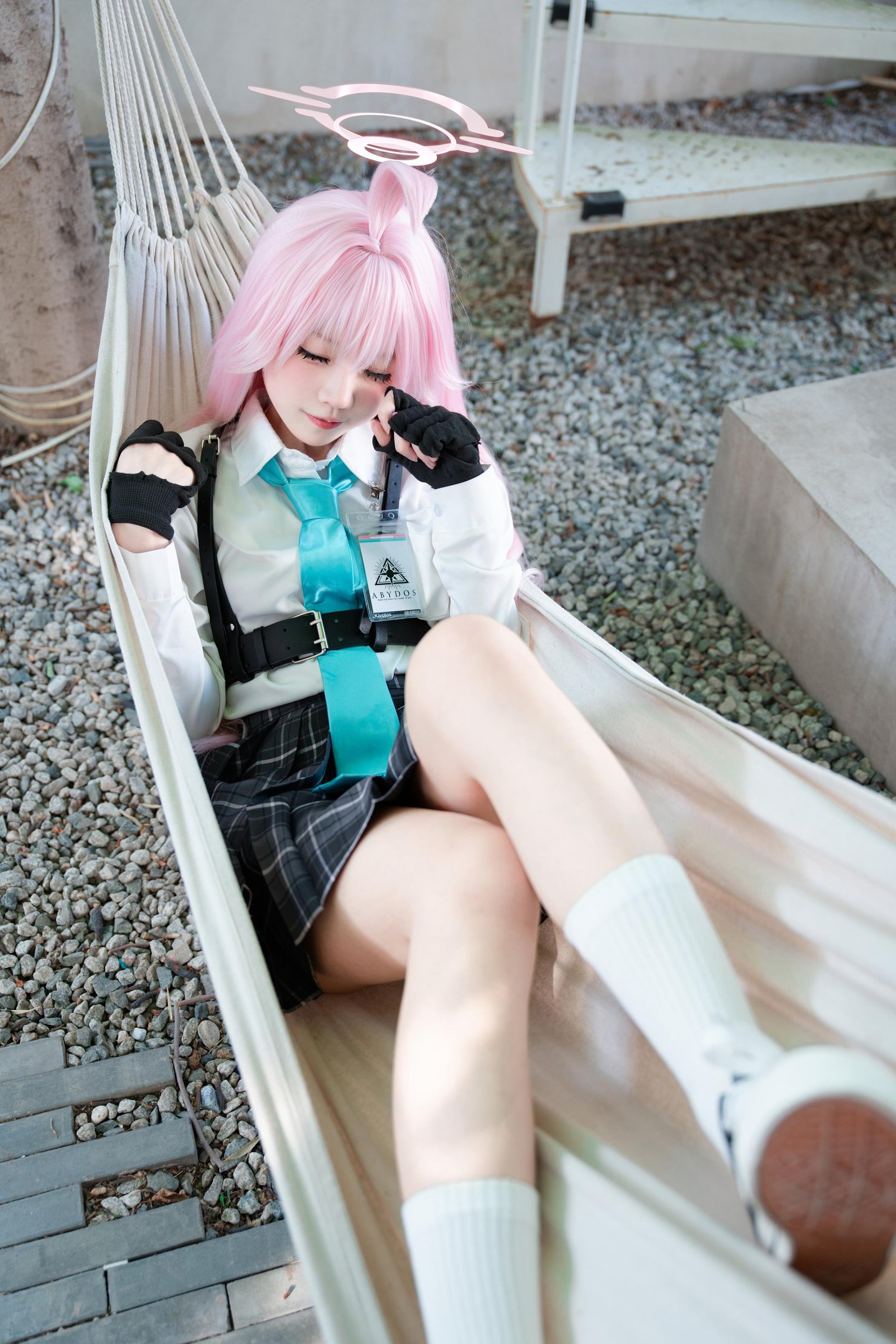 '[cosplay] 清水凪 - cos 小鸟游星野: Nữ sinh JK trong Đột Kích Xanh, chân dài quyến rũ, không chỉnh sửa 88P'