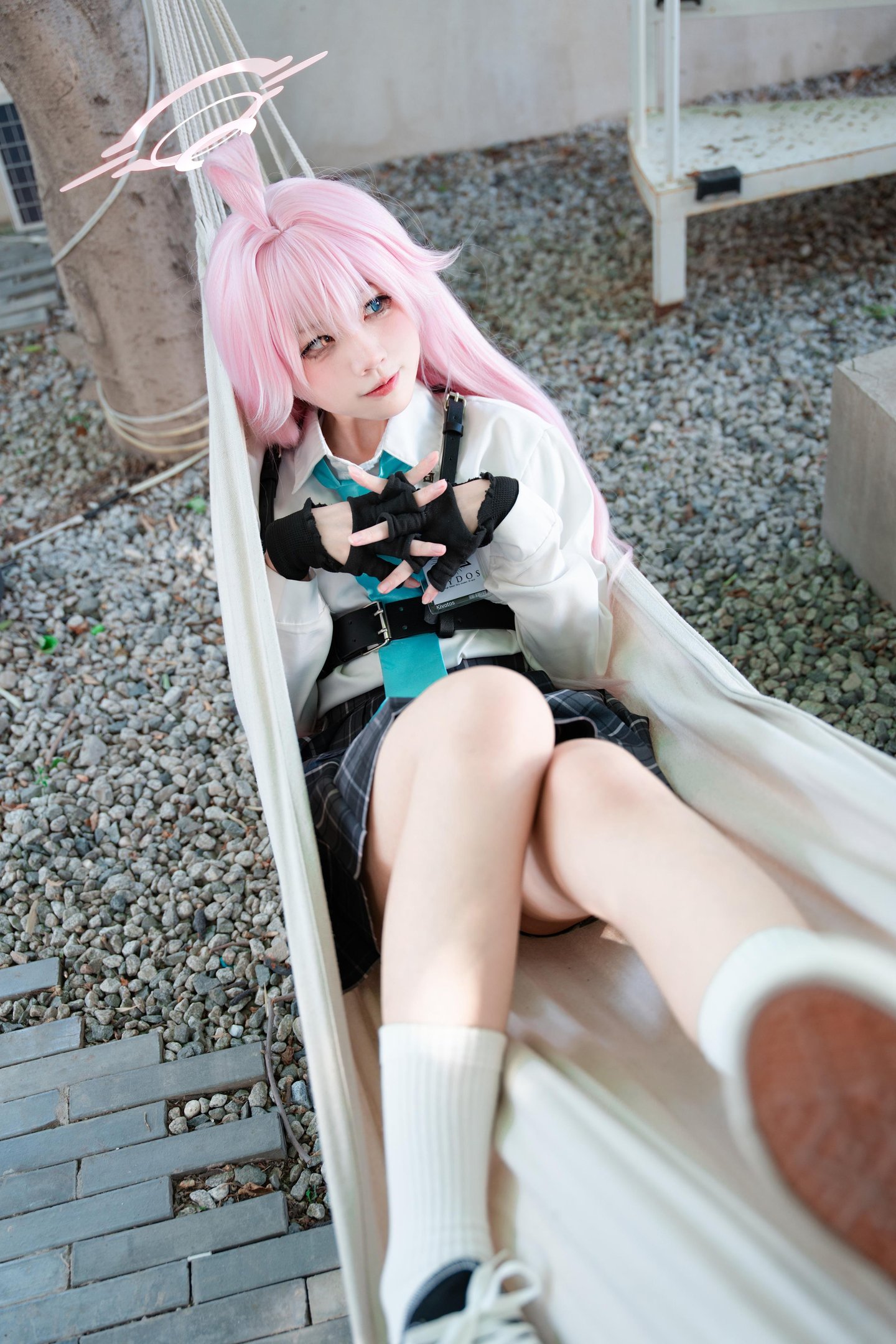 '[cosplay] 清水凪 - cos 小鸟游星野: Nữ sinh JK trong Đột Kích Xanh, chân dài quyến rũ, không chỉnh sửa 88P'