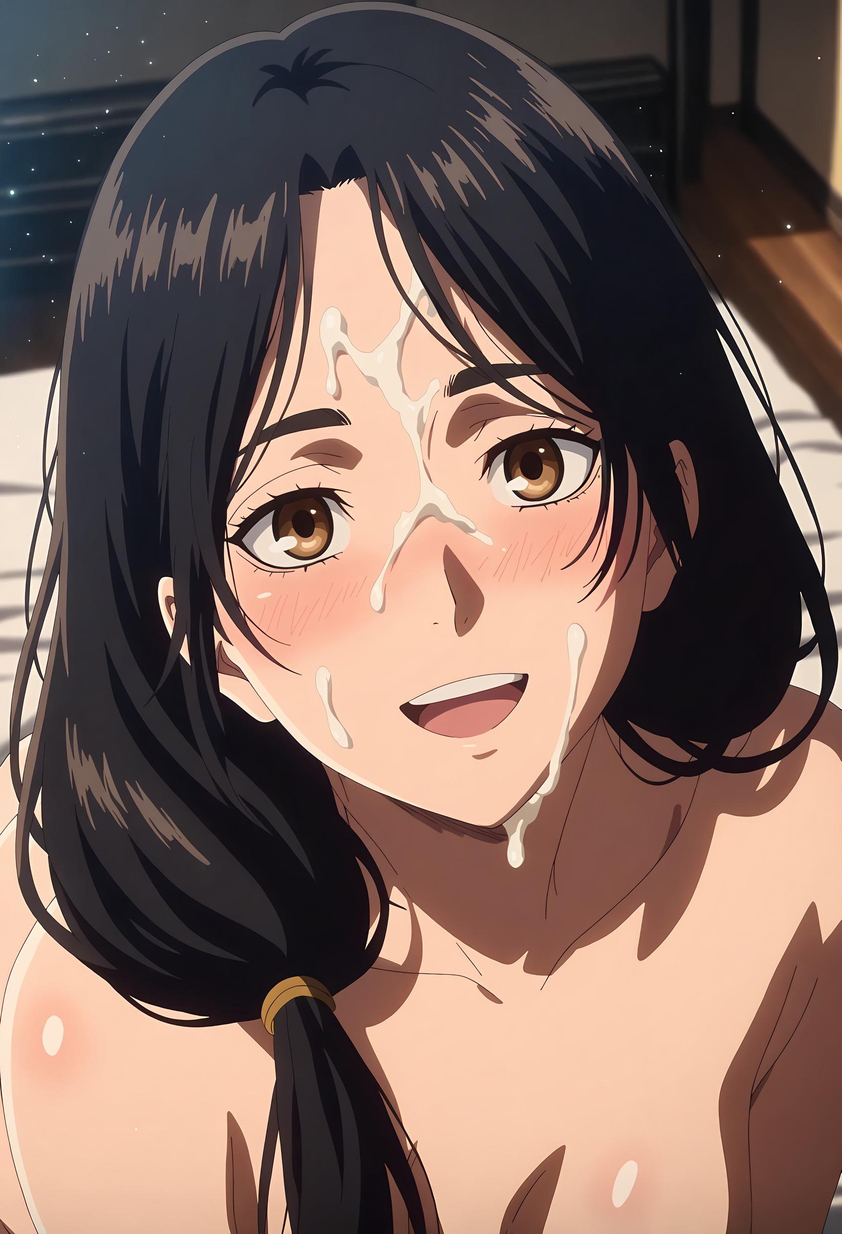 AI Generated Anime Girl - 卡尔菈：进击之巨人的温柔母亲 性感诱惑下美胸完美曲线展现极致诱惑 32P