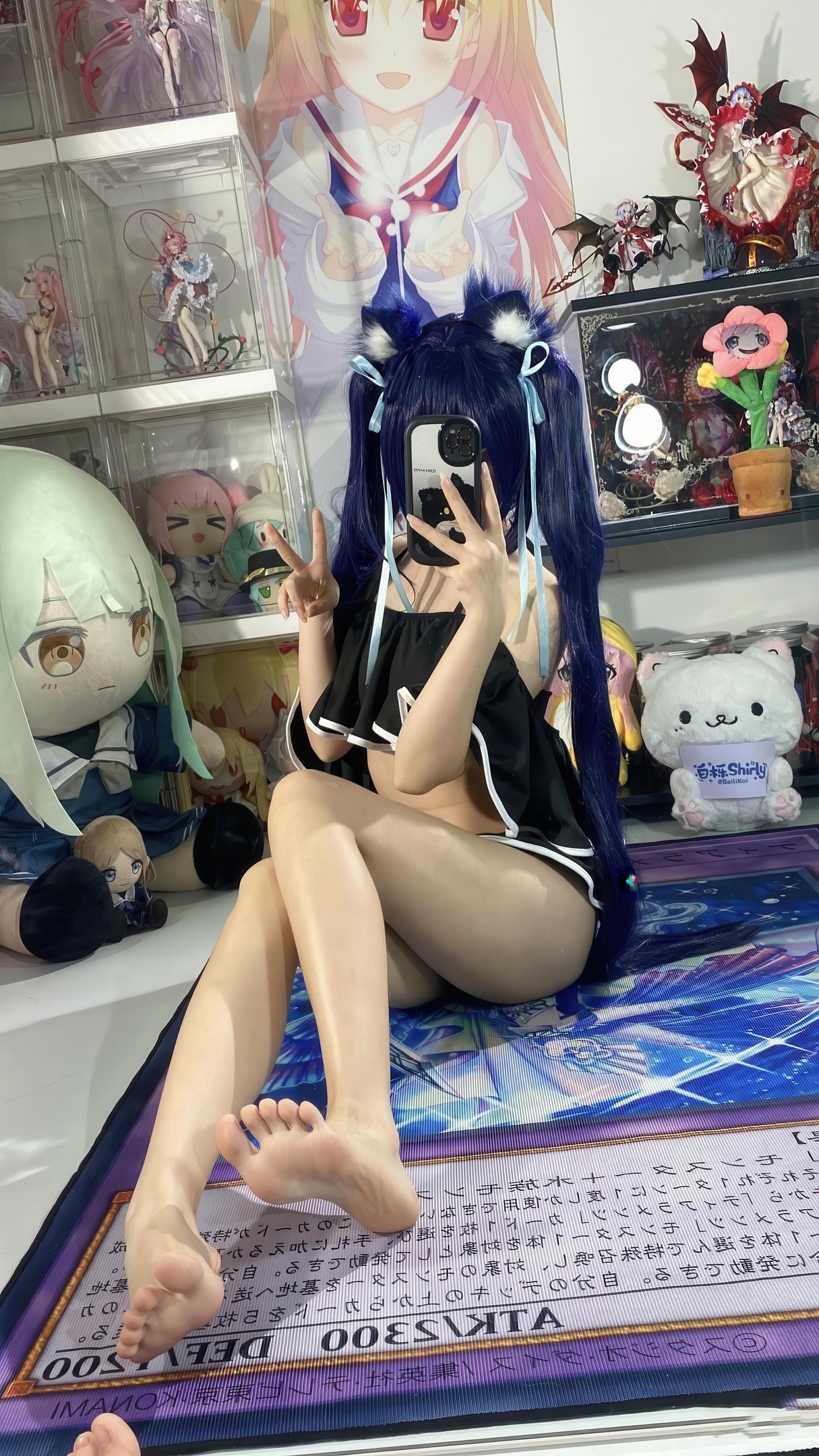 [cosplay] 白栎 Shirly - 黑见茜香主题写真：暗黑色调与神秘气质交织 情绪张力拉满的角色感表达 119P
