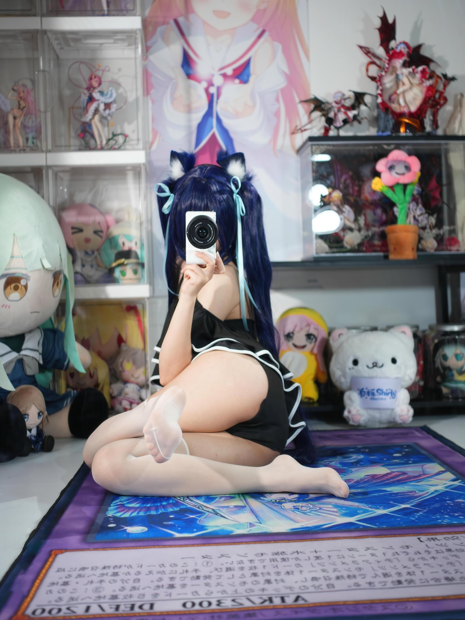 [cosplay] 白栎 Shirly - 黑见茜香主题写真：暗黑色调与神秘气质交织 情绪张力拉满的角色感表达 119P