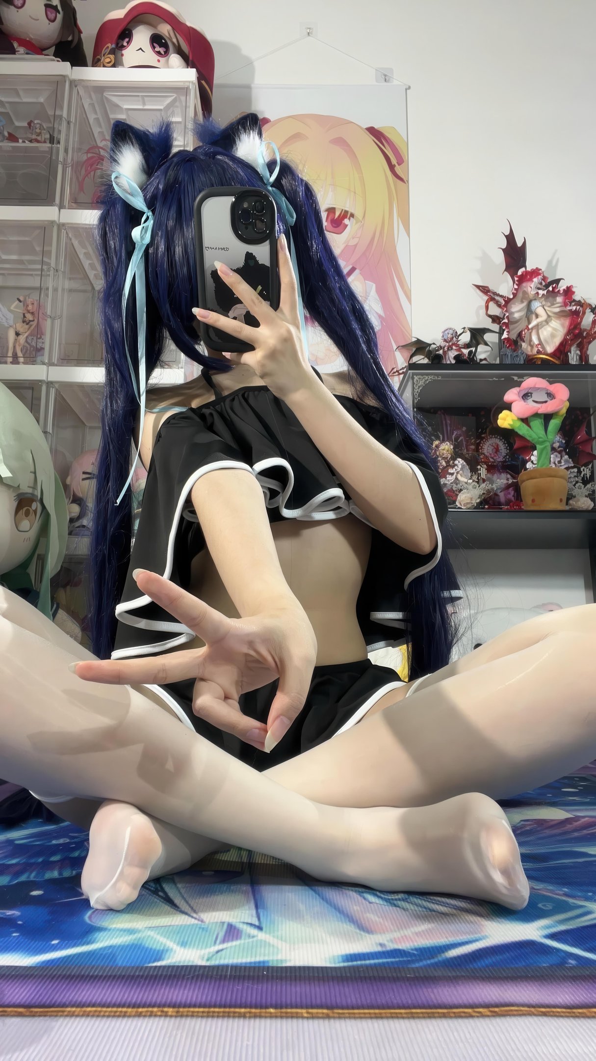 [cosplay] 白栎 Shirly - 黑见茜香主题写真：暗黑色调与神秘气质交织 情绪张力拉满的角色感表达 119P