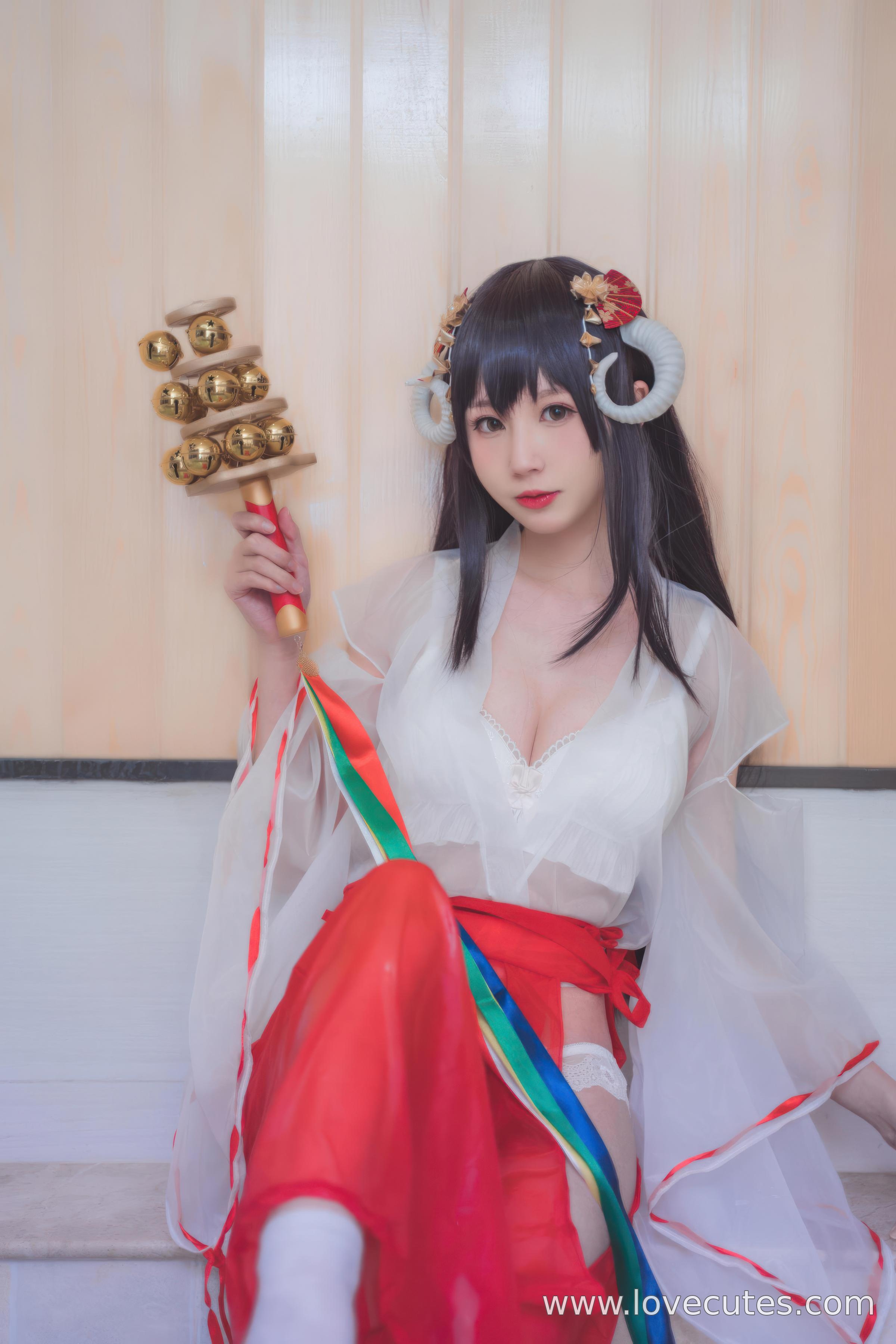 costume hóa trang] Tây Viên Tự Nam Ca - Chủ đề COS Nữ Thần Trong Suốt: Kết Hợp Trang Phục Nữ Thần Mỏng Manh Với Chất Liệu Trong Suốt, Tạo Nên Hiệu Ứng Thị Giác Dịu Dàng Và Huyền Bí Trong Phong Cách Đền Nhật Bản 30P