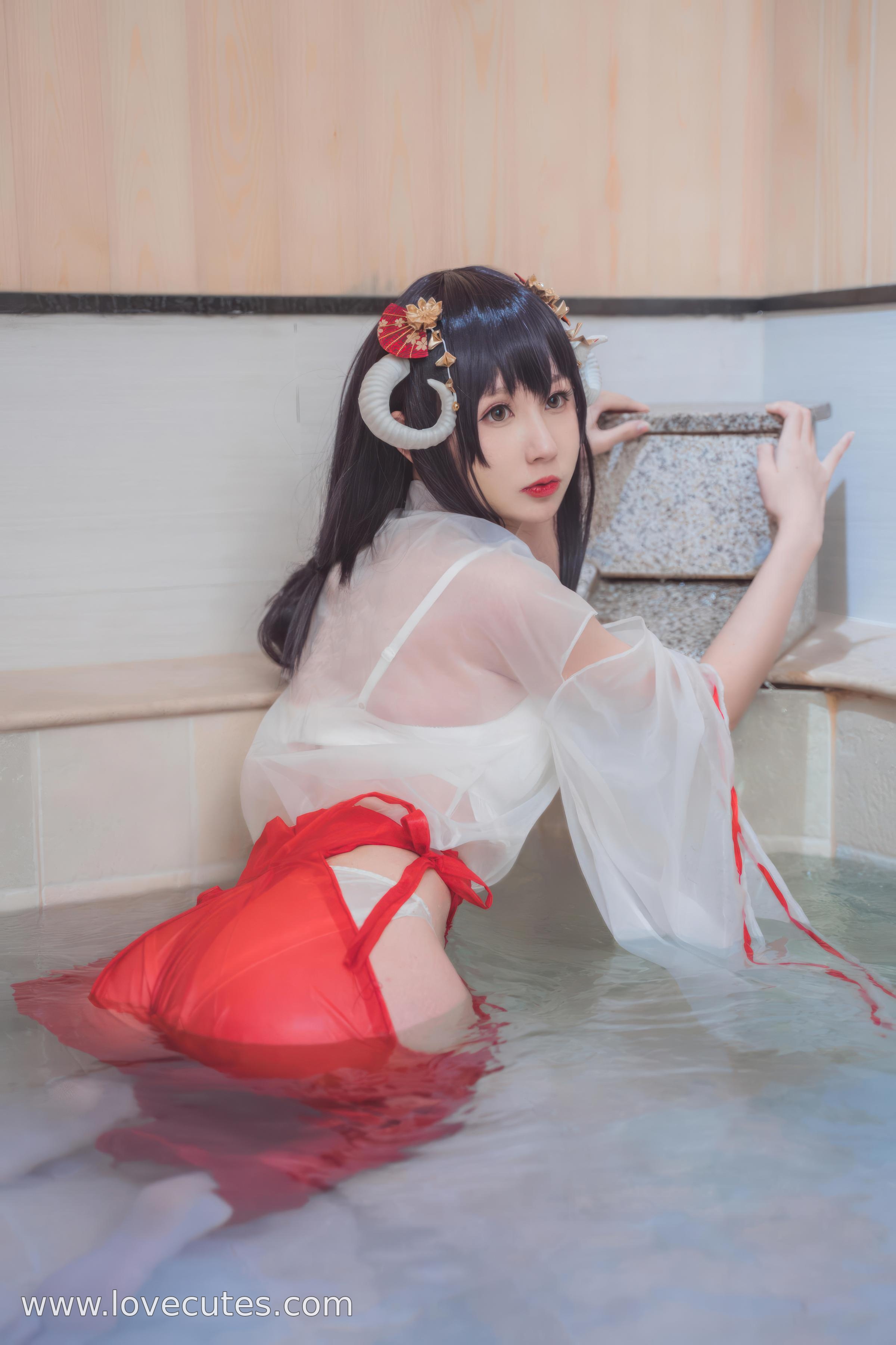 costume hóa trang] Tây Viên Tự Nam Ca - Chủ đề COS Nữ Thần Trong Suốt: Kết Hợp Trang Phục Nữ Thần Mỏng Manh Với Chất Liệu Trong Suốt, Tạo Nên Hiệu Ứng Thị Giác Dịu Dàng Và Huyền Bí Trong Phong Cách Đền Nhật Bản 30P