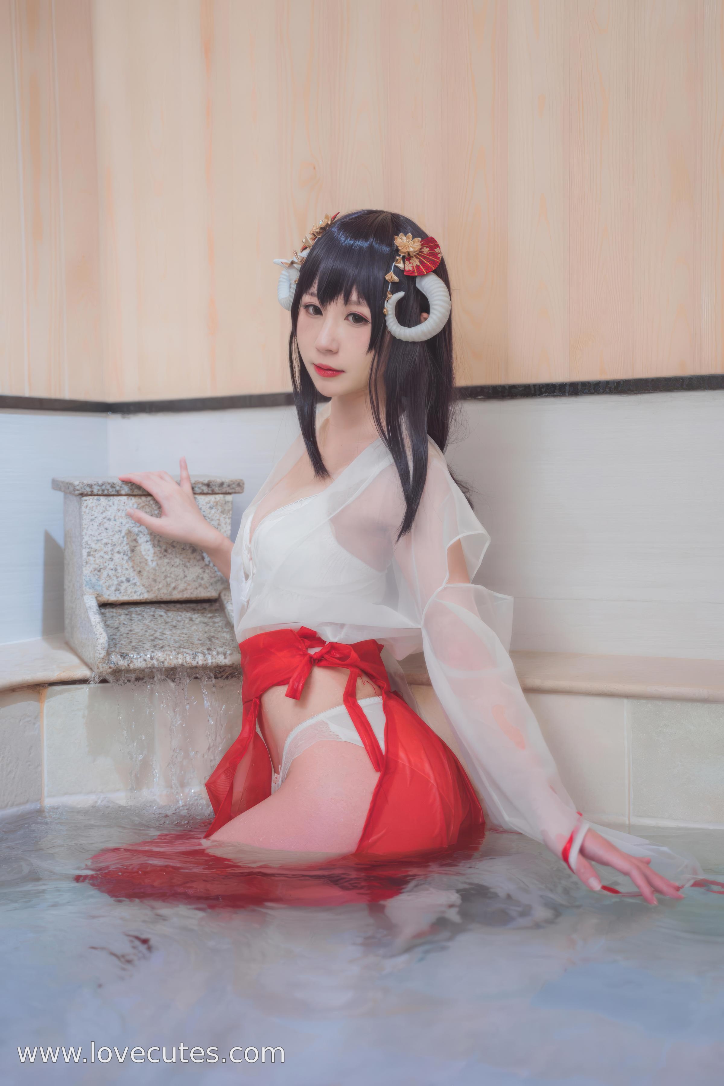 costume hóa trang] Tây Viên Tự Nam Ca - Chủ đề COS Nữ Thần Trong Suốt: Kết Hợp Trang Phục Nữ Thần Mỏng Manh Với Chất Liệu Trong Suốt, Tạo Nên Hiệu Ứng Thị Giác Dịu Dàng Và Huyền Bí Trong Phong Cách Đền Nhật Bản 30P