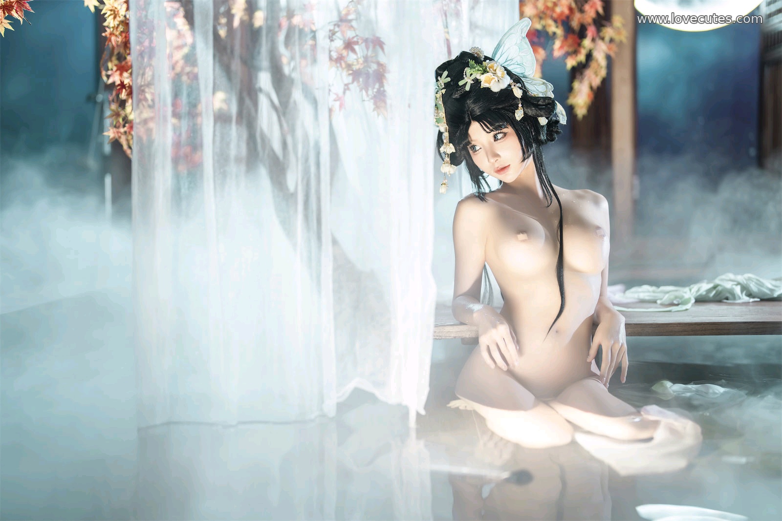 costume] Chún Mạt Mạt - Trang phục cổ trang: Mỹ nhân cổ điển thực tế, Hanfu xuyên thấu, ngực khủng, mông cong, mở khóa, quyến rũ cổ điển tuyệt đỉnh 151P