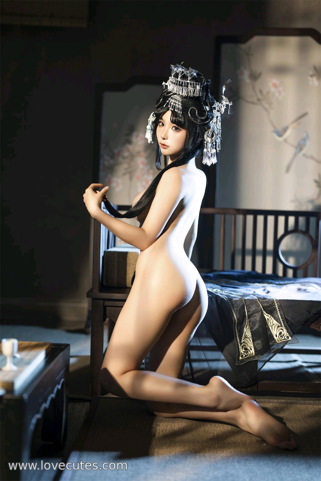 costume] Chún Mạt Mạt - Trang phục cổ trang: Mỹ nhân cổ điển thực tế, Hanfu xuyên thấu, ngực khủng, mông cong, mở khóa, quyến rũ cổ điển tuyệt đỉnh 151P