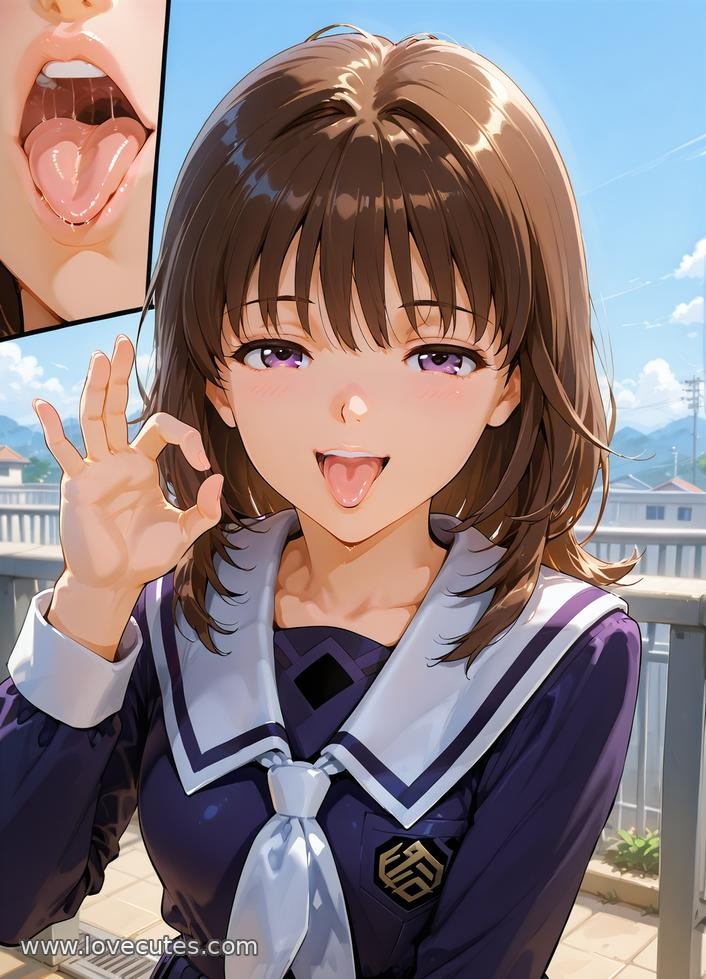 AI 생성 애니메이션 소녀 - 苇月伊织: 백호의 젖은 소녀, 도발적인 눈빛과 매력적인 포즈로 극한의 유혹을 선보이다 107P