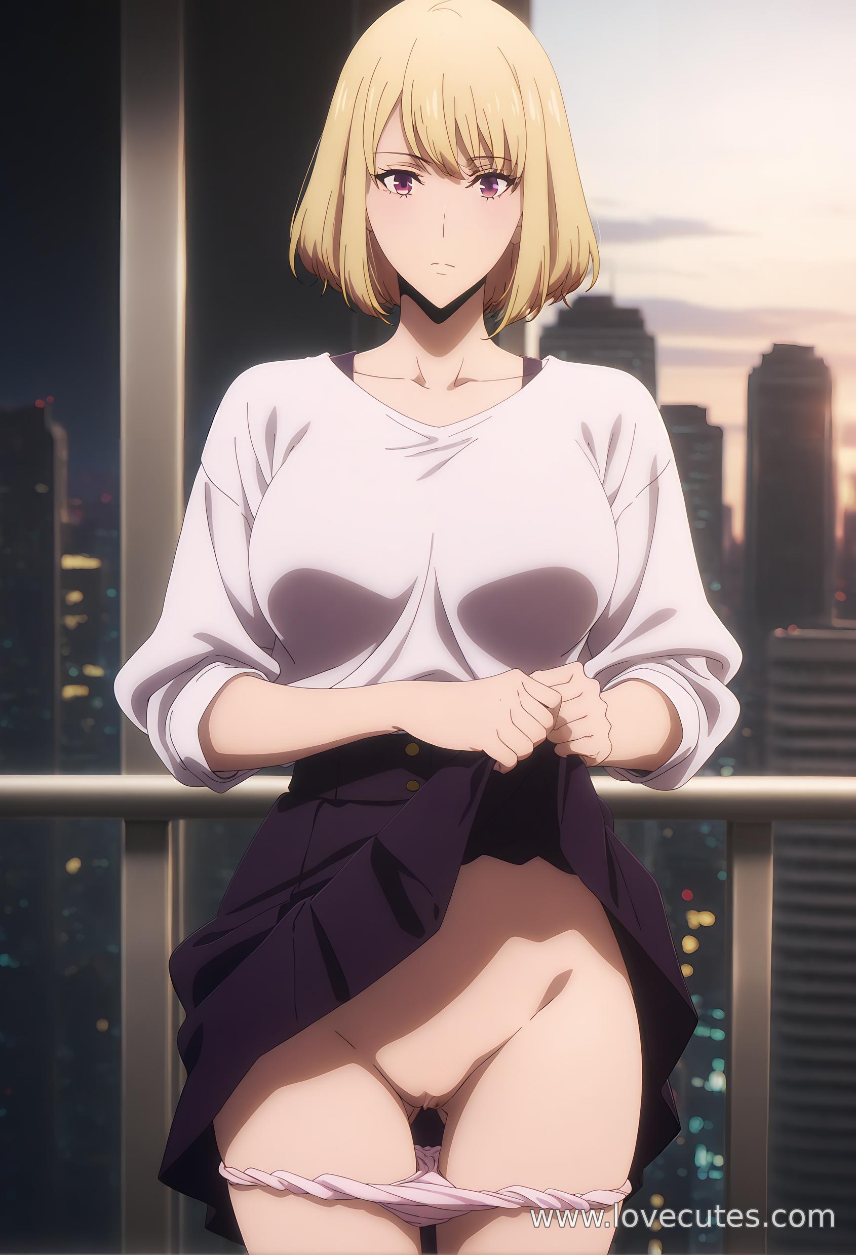 AI Generated Anime Girl - 车慧怡：我独自升级A级猎人 湿身白虎下挑逗眼神展现极致诱惑 91P