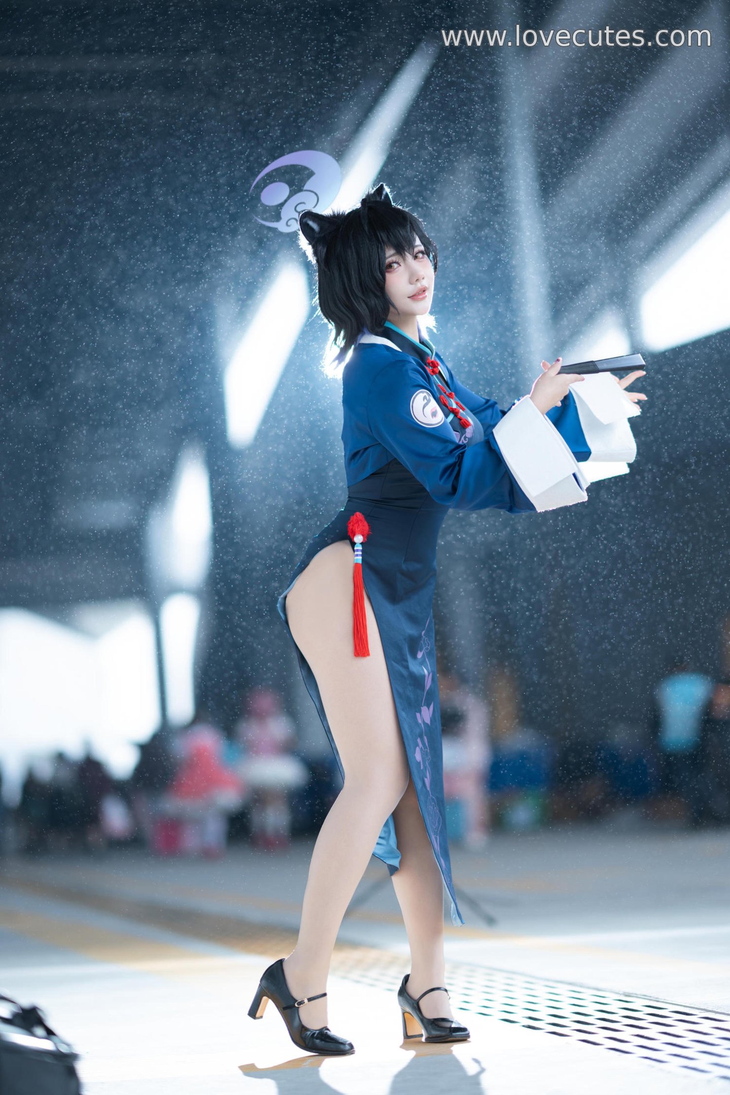 '[cosplay] Có phải là một chú gấu không - Từ Huyền Quang: Áo dài phong cách quốc gia + Không khí cổ trang, ánh mắt và dáng vẻ quyến rũ, chi tiết chất lượng cao 55P'