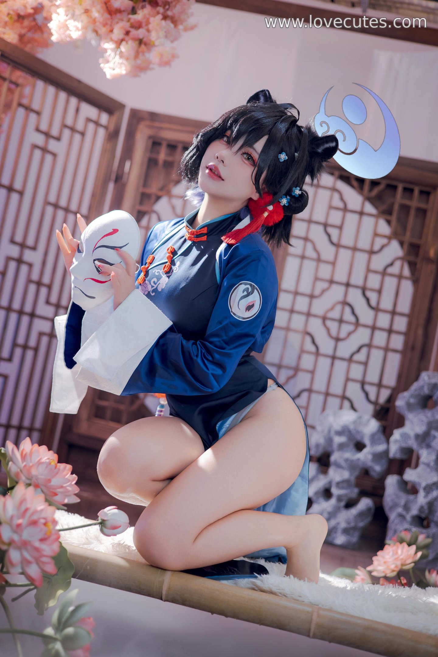 '[cosplay] Có phải là một chú gấu không - Từ Huyền Quang: Áo dài phong cách quốc gia + Không khí cổ trang, ánh mắt và dáng vẻ quyến rũ, chi tiết chất lượng cao 55P'
