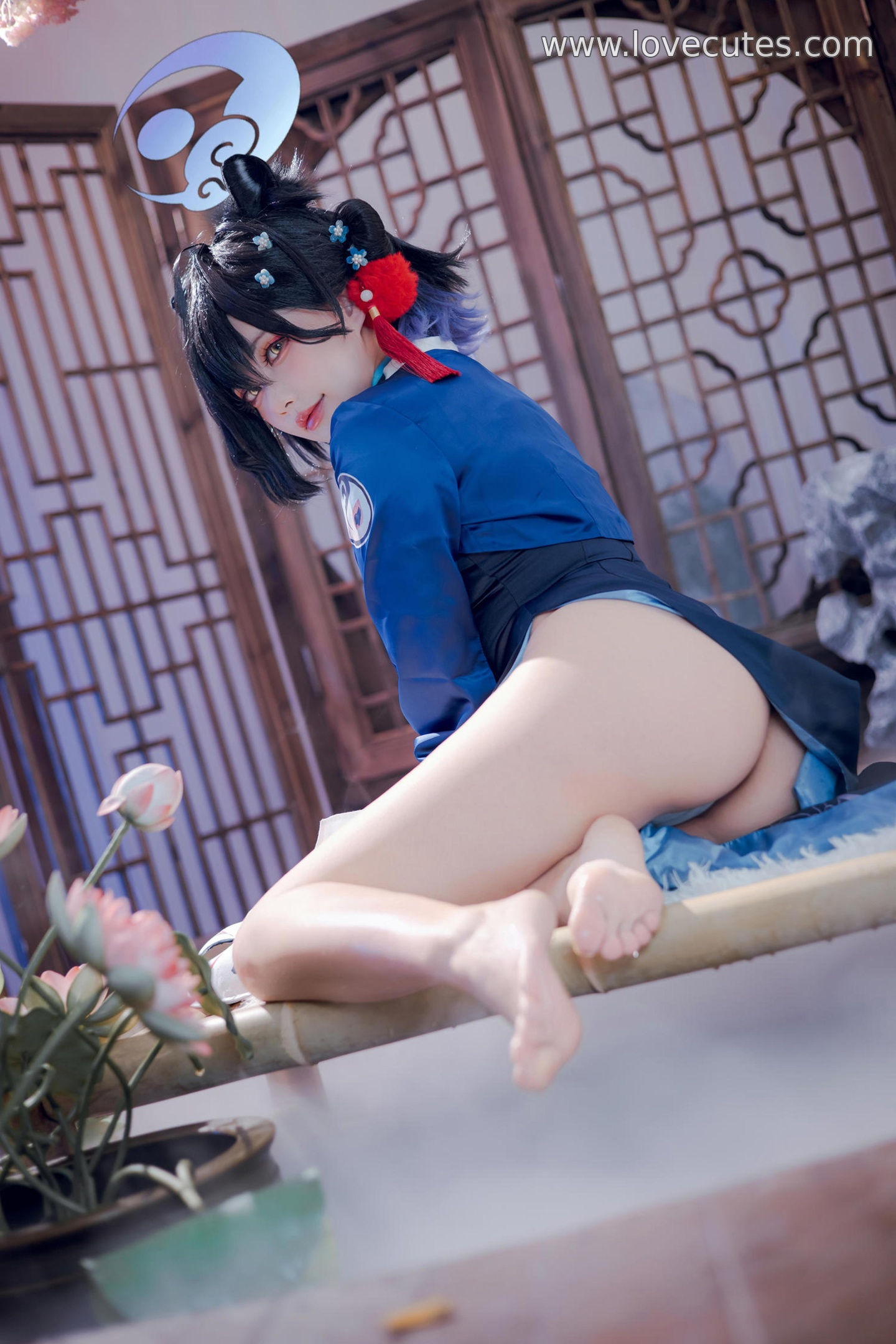 '[cosplay] Có phải là một chú gấu không - Từ Huyền Quang: Áo dài phong cách quốc gia + Không khí cổ trang, ánh mắt và dáng vẻ quyến rũ, chi tiết chất lượng cao 55P'