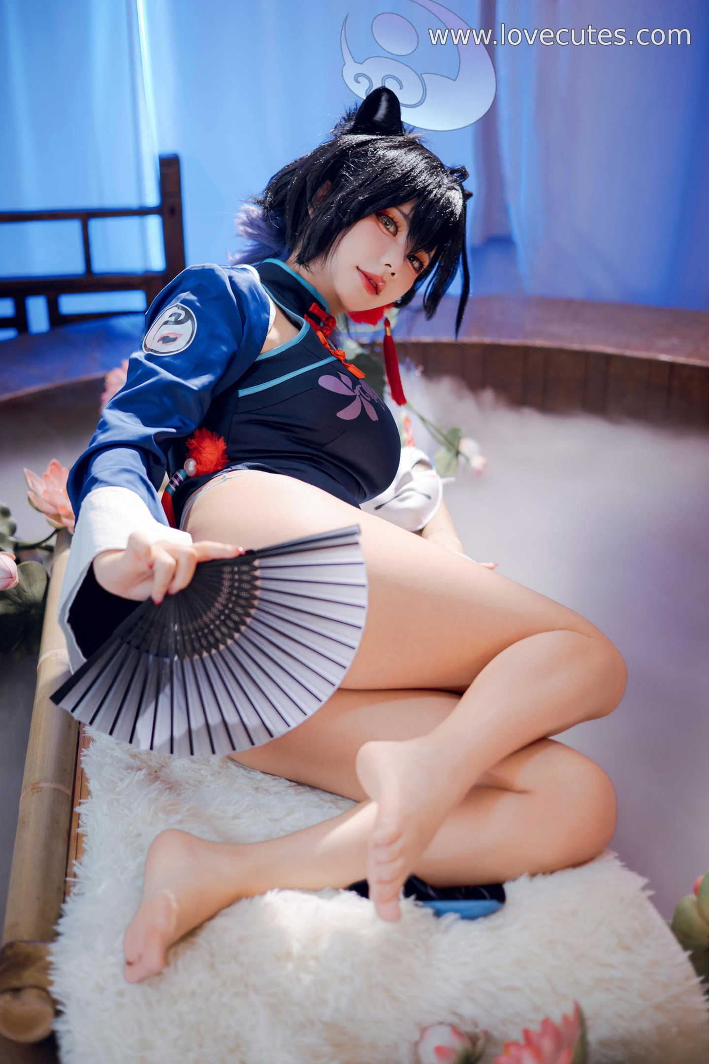 '[cosplay] Có phải là một chú gấu không - Từ Huyền Quang: Áo dài phong cách quốc gia + Không khí cổ trang, ánh mắt và dáng vẻ quyến rũ, chi tiết chất lượng cao 55P'