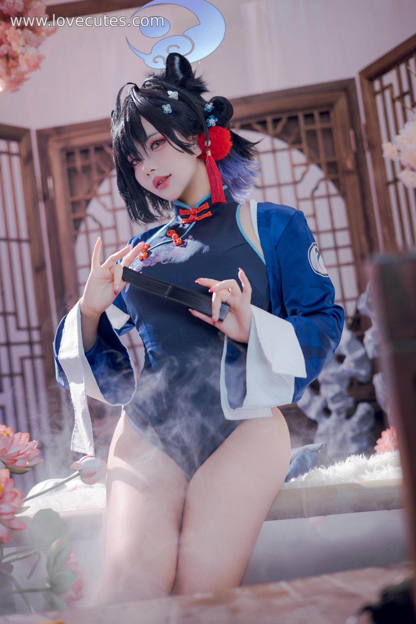 '[cosplay] Có phải là một chú gấu không - Từ Huyền Quang: Áo dài phong cách quốc gia + Không khí cổ trang, ánh mắt và dáng vẻ quyến rũ, chi tiết chất lượng cao 55P'