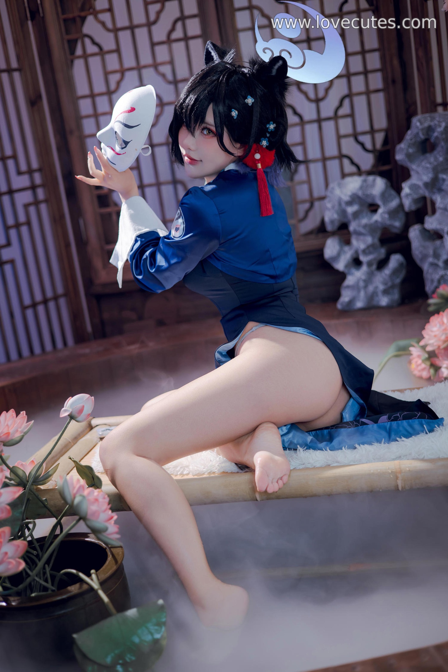 '[cosplay] Có phải là một chú gấu không - Từ Huyền Quang: Áo dài phong cách quốc gia + Không khí cổ trang, ánh mắt và dáng vẻ quyến rũ, chi tiết chất lượng cao 55P'
