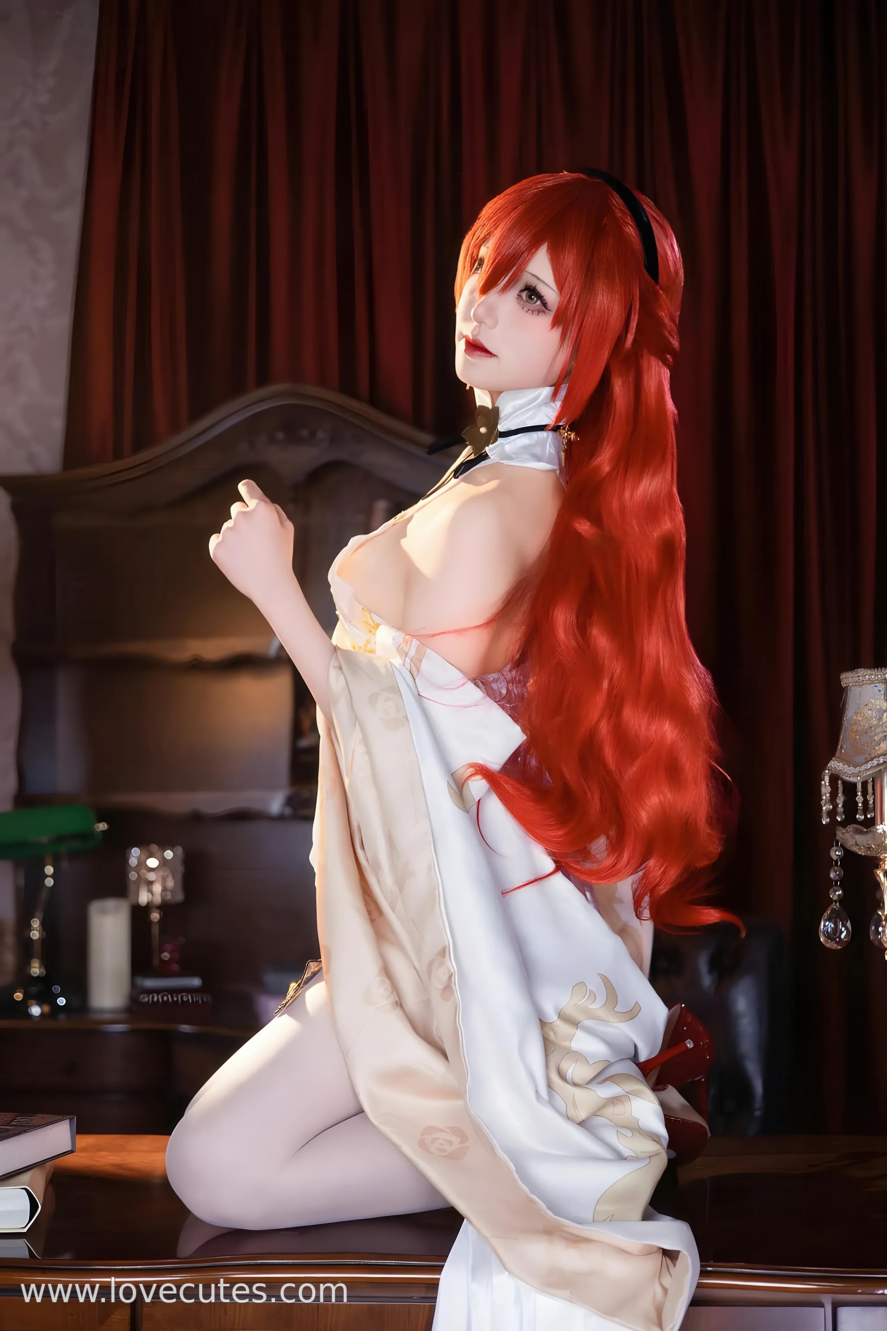 Cosplay] Shuangmu Fusu - Honkai: Star Rail Herta: Character Design Restoration, Sci-Fi Costume and Composed Aura Presentation, Simple Scenes Highlighting Character Expressions and Atmosphere, 30P