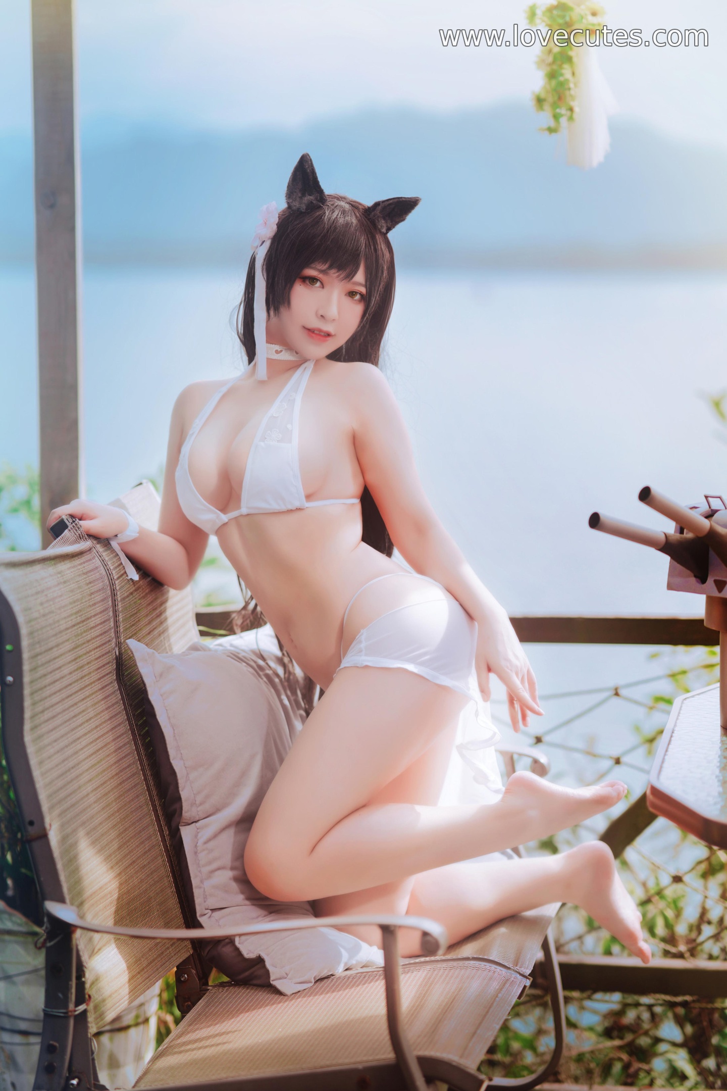 Ban Ban Zi Cosplay Atago Midsummer March 27P