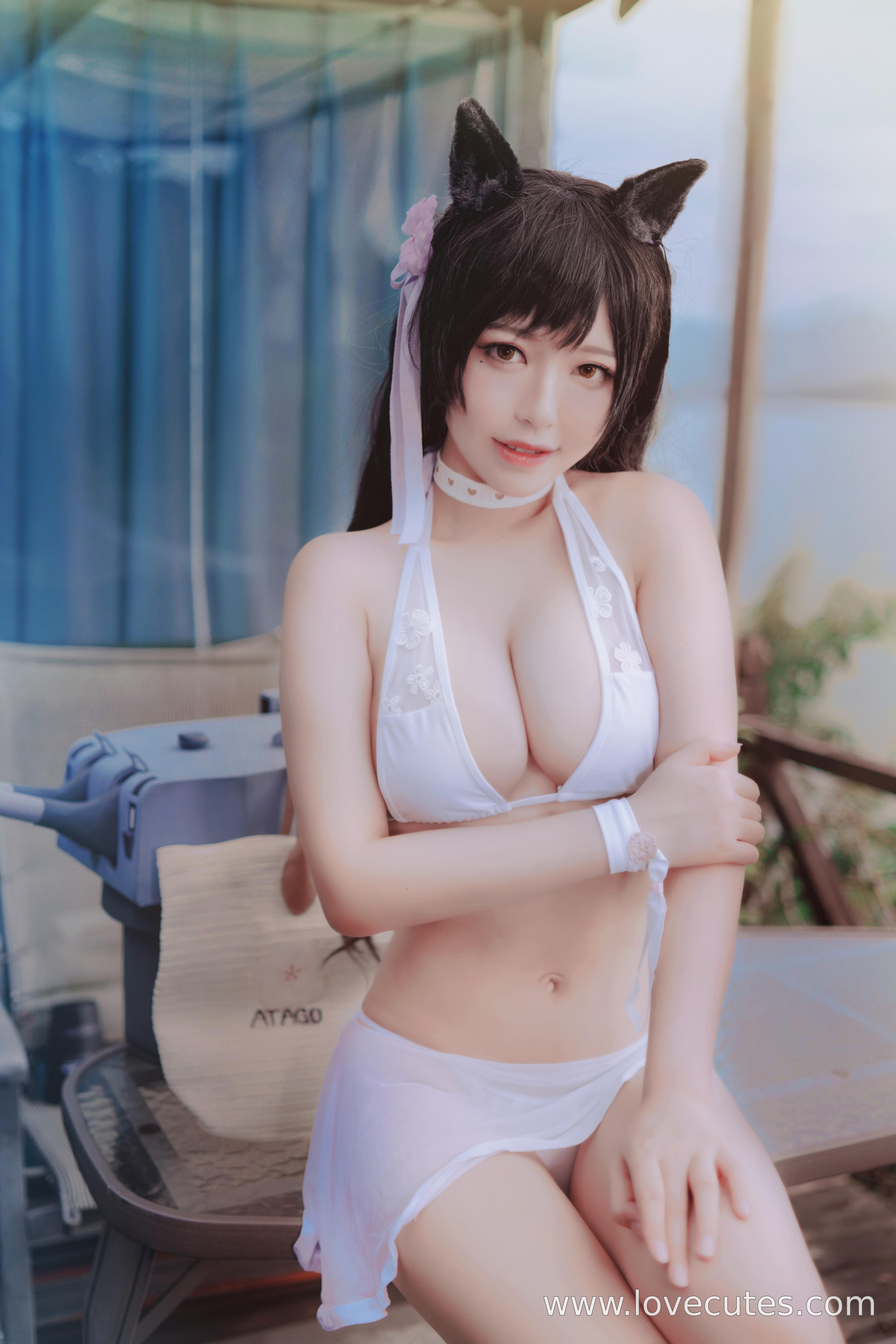 Ban Ban Zi Cosplay Atago Midsummer March 27P