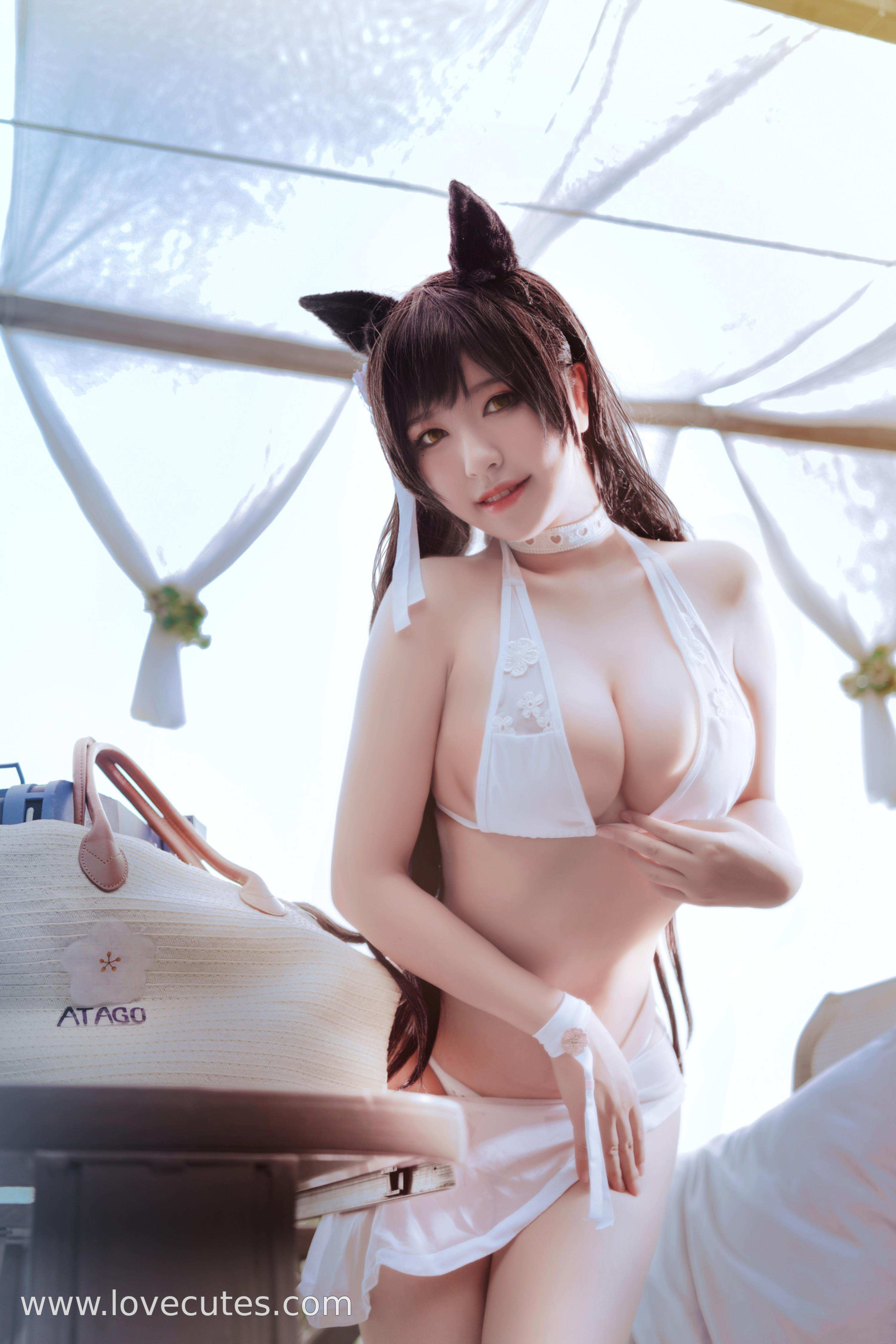 Ban Ban Zi Cosplay Atago Midsummer March 27P