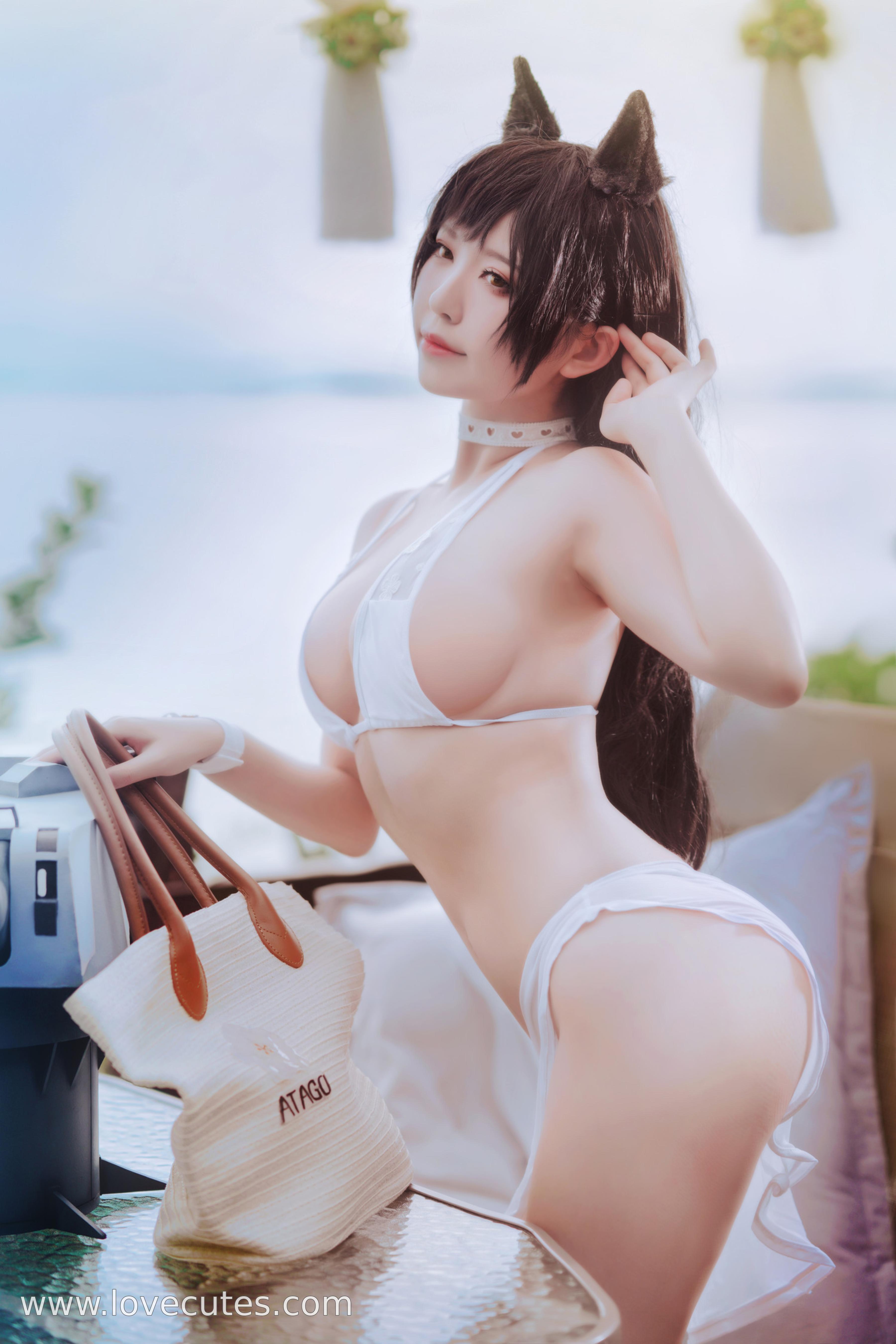 Ban Ban Zi Cosplay Atago Midsummer March 27P