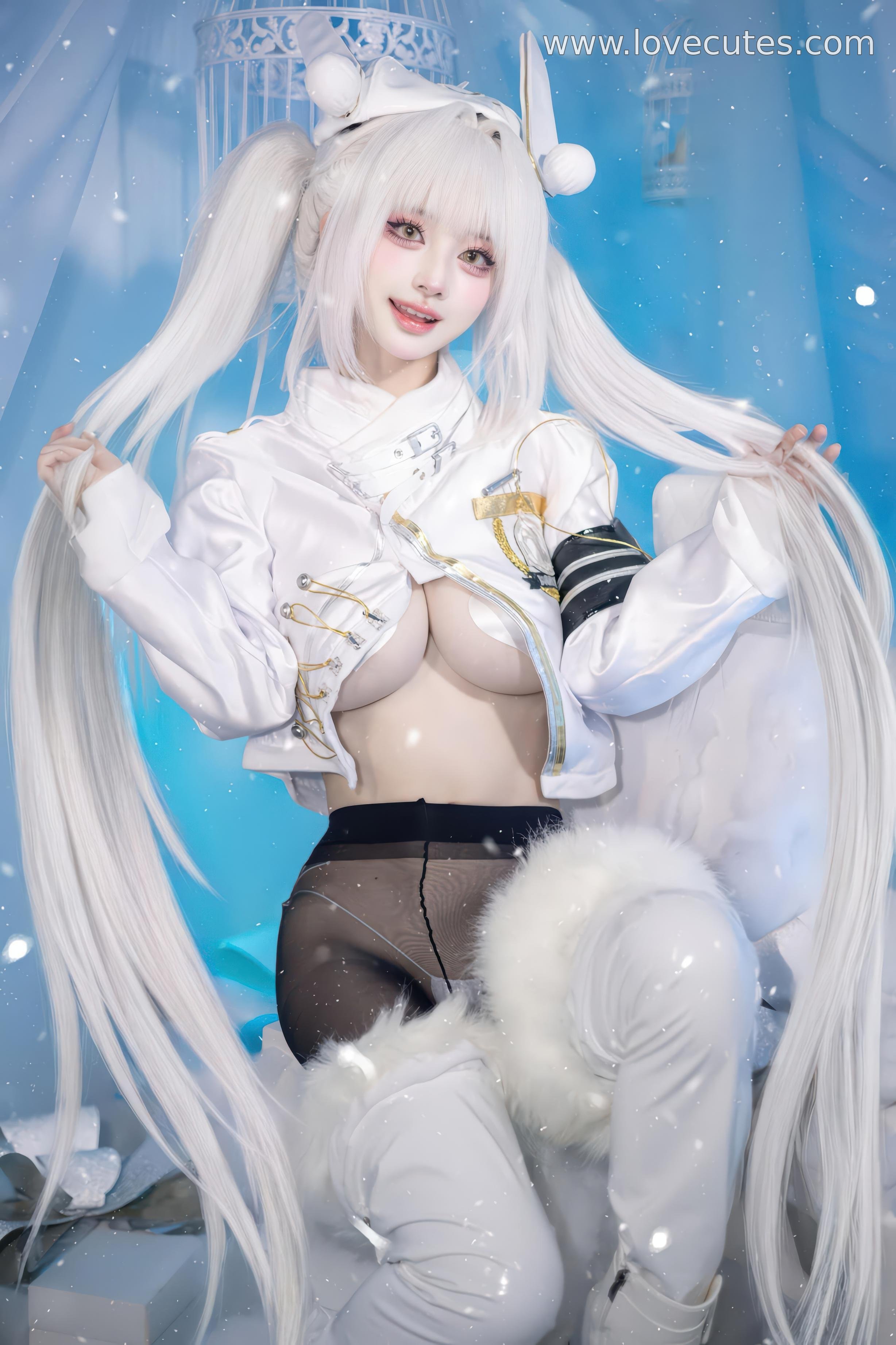 [cosplay] 沖田凜花Rinka - 碧蓝航线光辉：黑丝质感很抓眼 御姐气场配合美乳曲线 氛围在线 26P