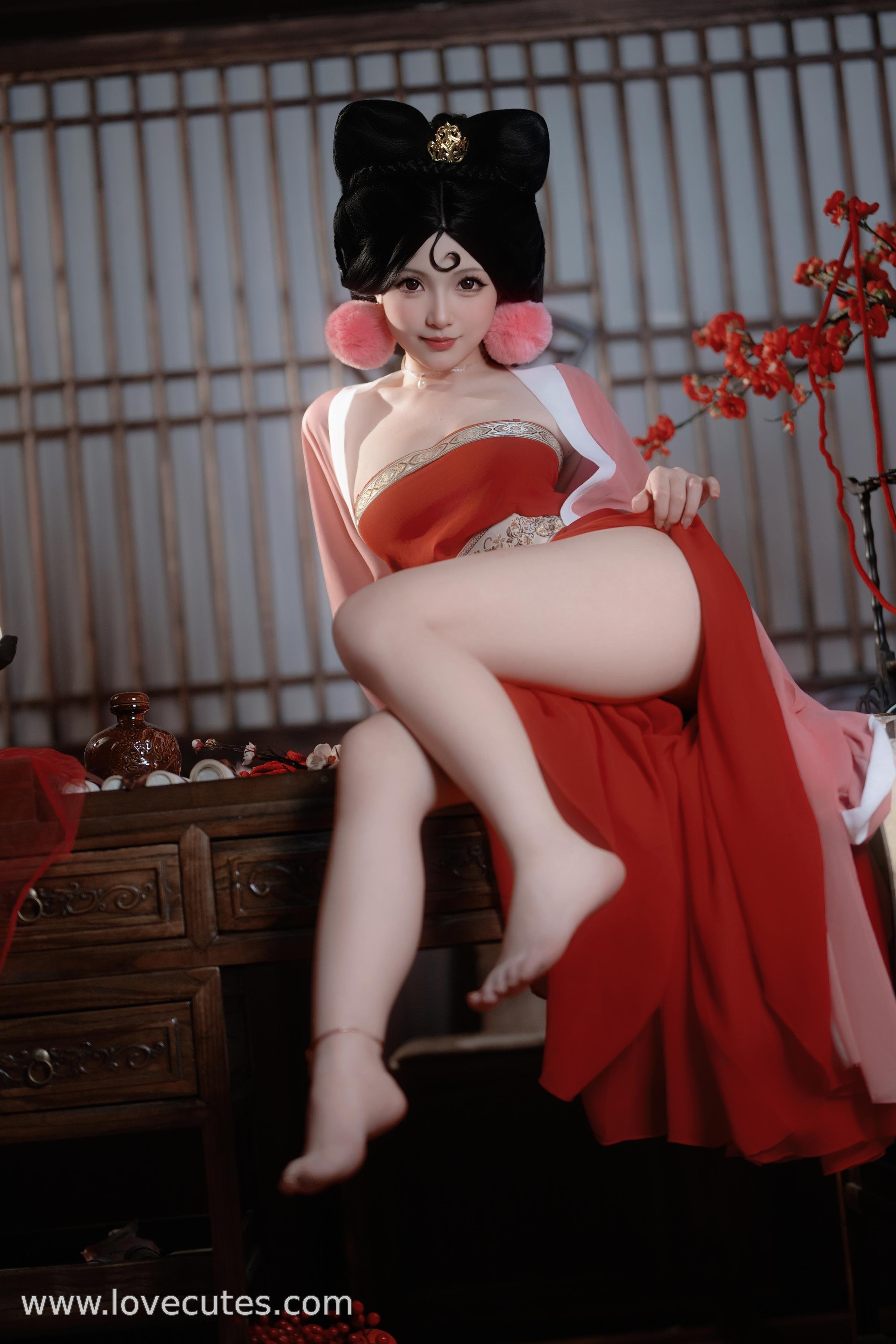 Bangni Bonnie Cosplay Đát Kỷ Cổ Trang 79P5V