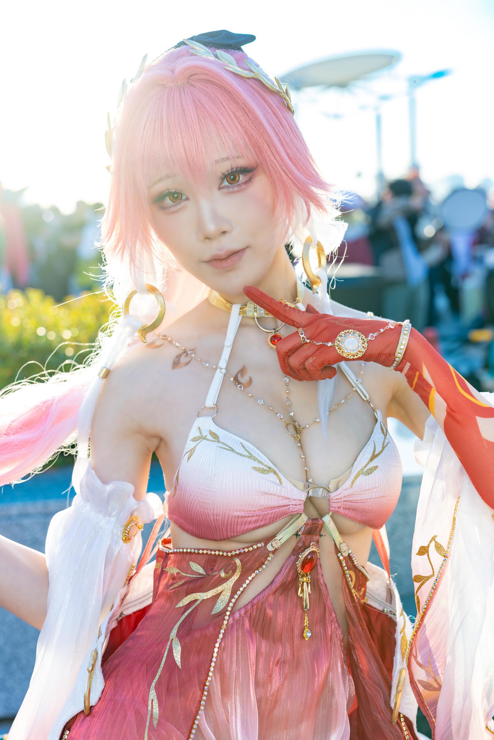 '[cosplay] 水淼Aqua - 鸣潮长离C107: Ảnh Thực Tế Tại Triển Lãm, Không Khí Sống Động 29P'