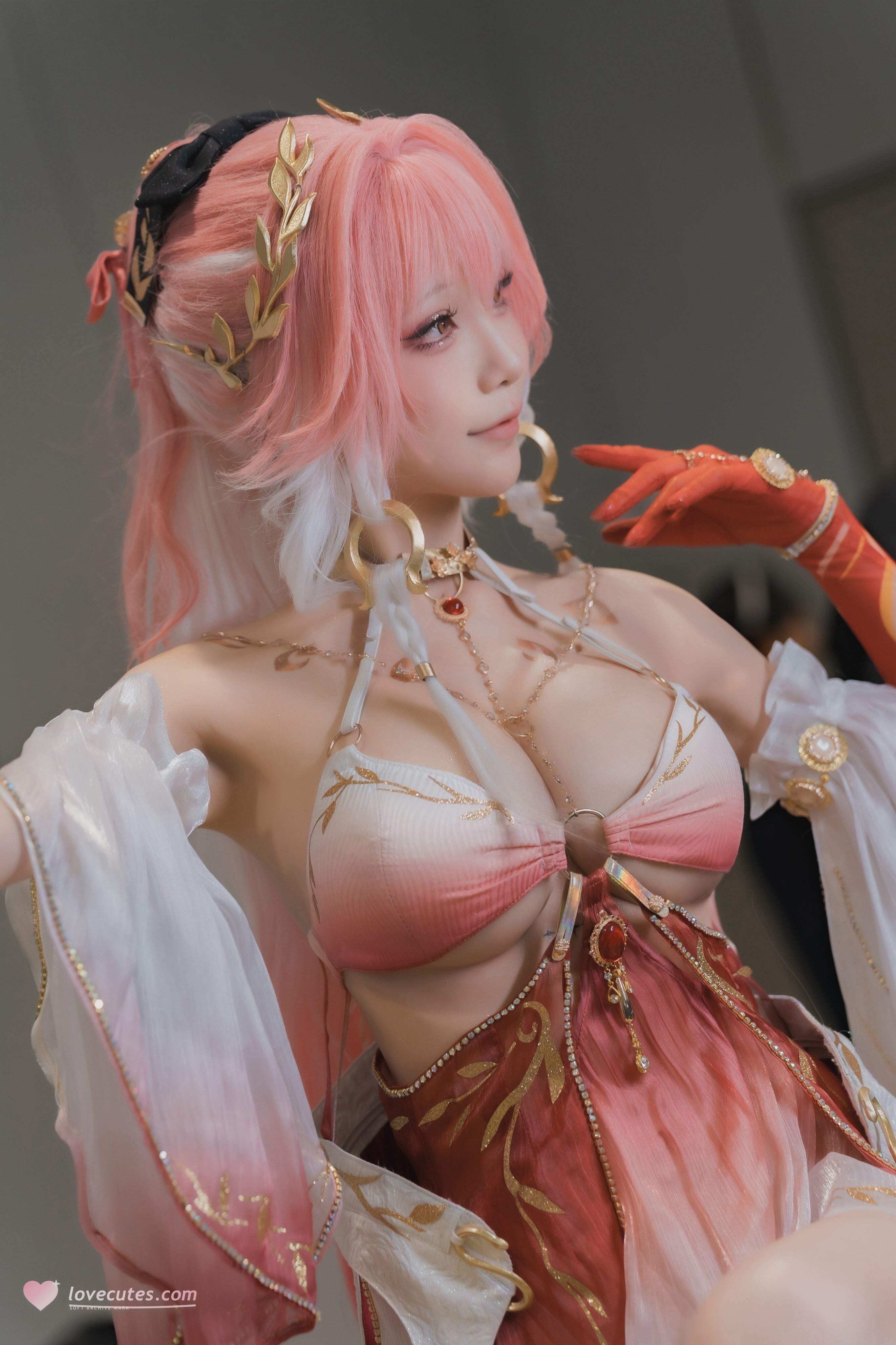 '[cosplay] 水淼Aqua - 鸣潮长离C107: Ảnh Thực Tế Tại Triển Lãm, Không Khí Sống Động 29P'