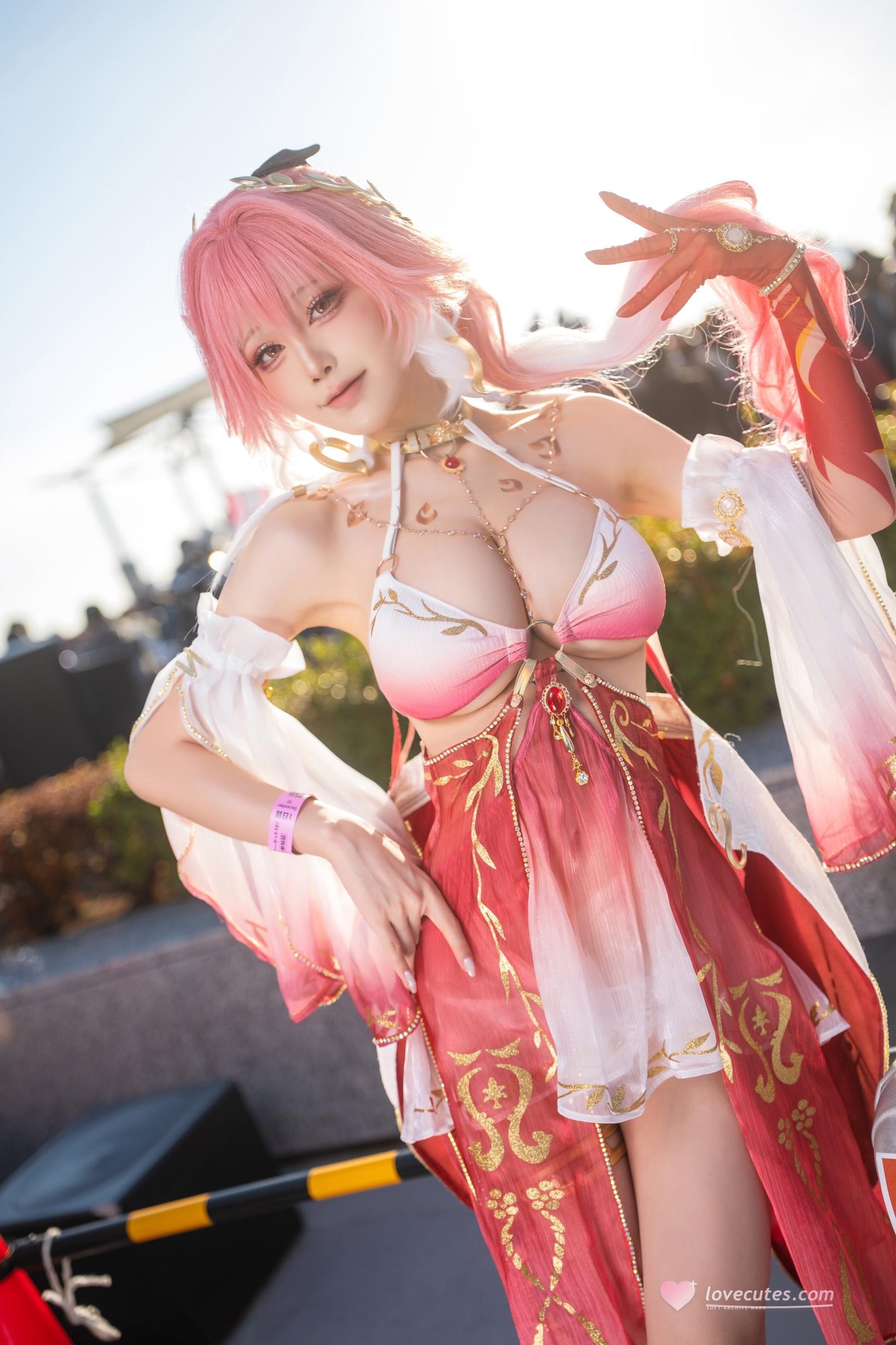 '[cosplay] 水淼Aqua - 鸣潮长离C107: Ảnh Thực Tế Tại Triển Lãm, Không Khí Sống Động 29P'