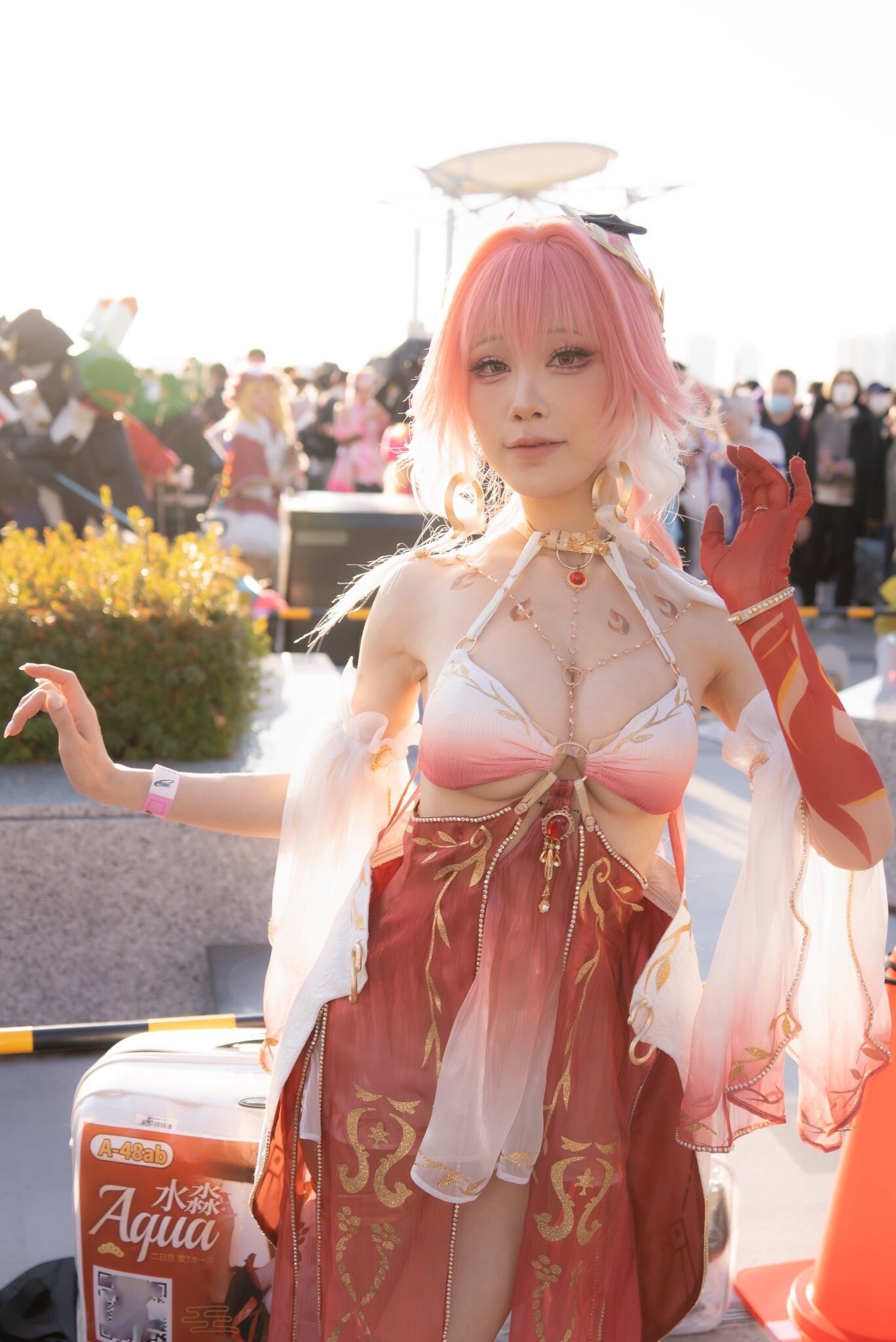 '[cosplay] 水淼Aqua - 鸣潮长离C107: Ảnh Thực Tế Tại Triển Lãm, Không Khí Sống Động 29P'