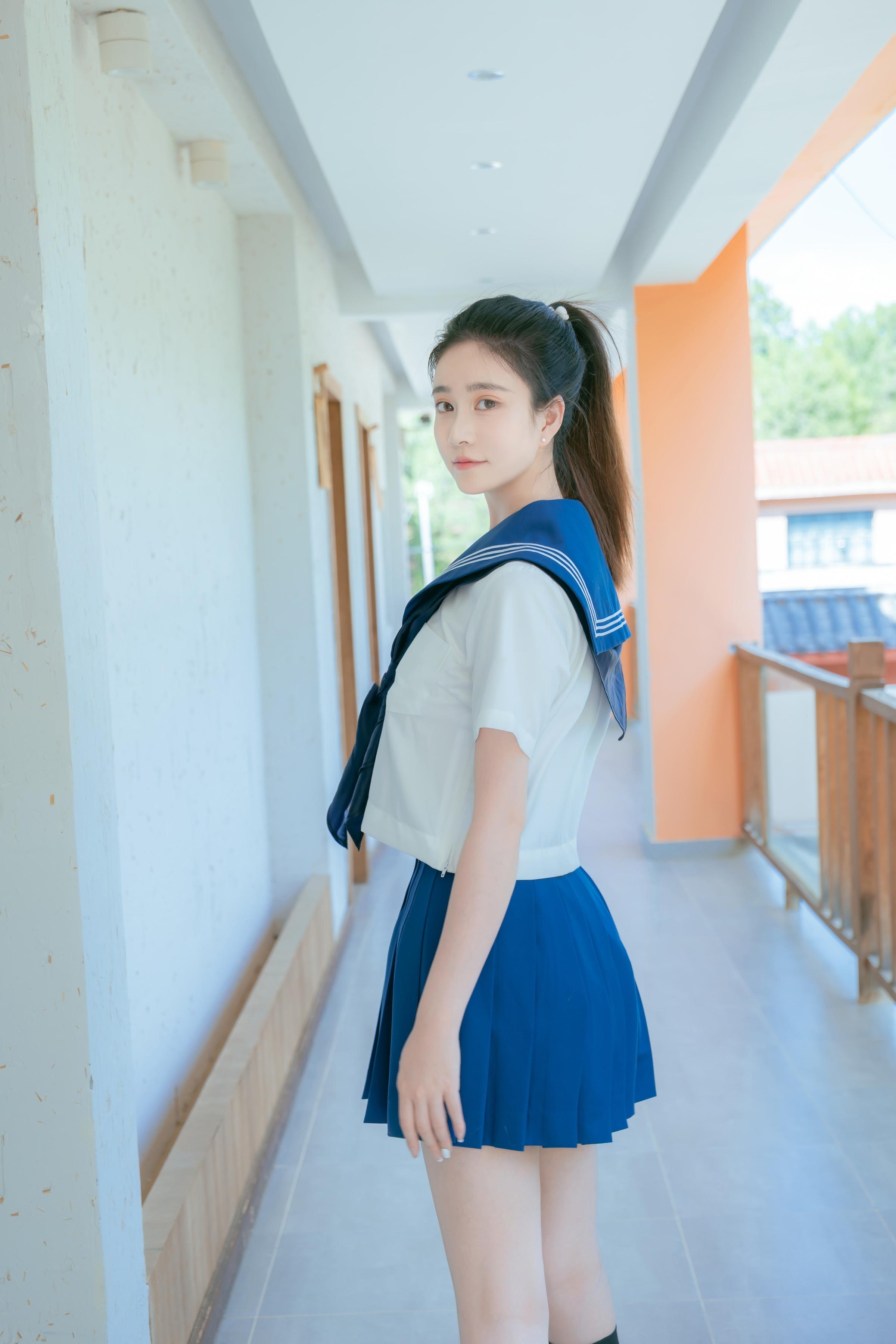 [Ảnh] Nnian - Mùa Hè Bọt Biển JK: Chủ Đề Đồng Phục Ngoài Trời, Hòa Quyện Giữa Trong Sáng và Gợi Cảm 78P