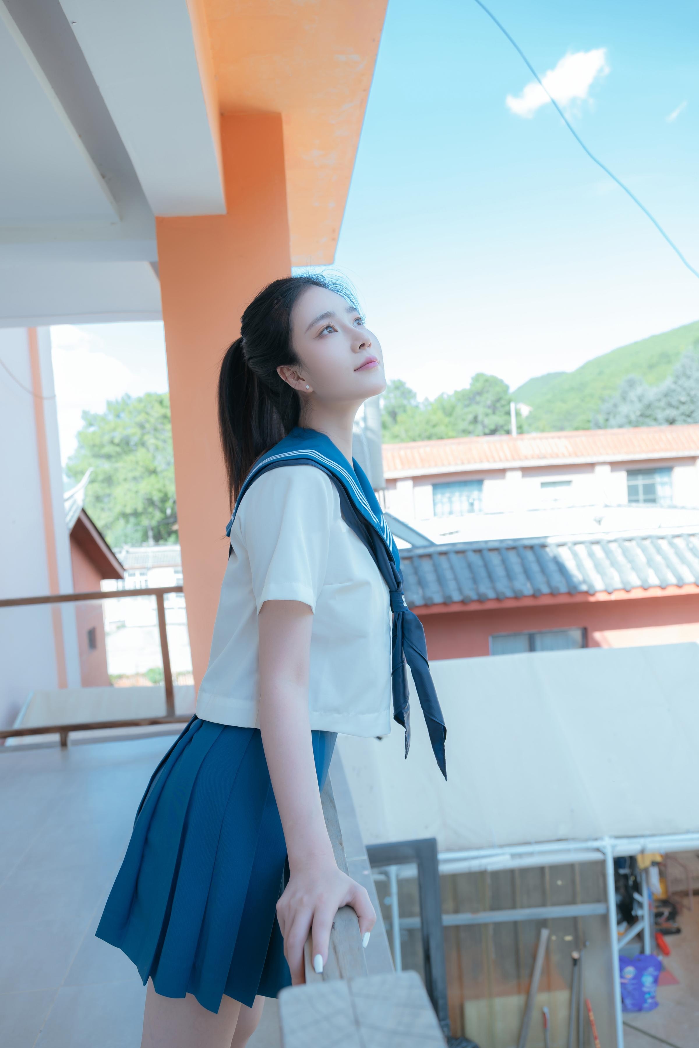 [Ảnh] Nnian - Mùa Hè Bọt Biển JK: Chủ Đề Đồng Phục Ngoài Trời, Hòa Quyện Giữa Trong Sáng và Gợi Cảm 78P