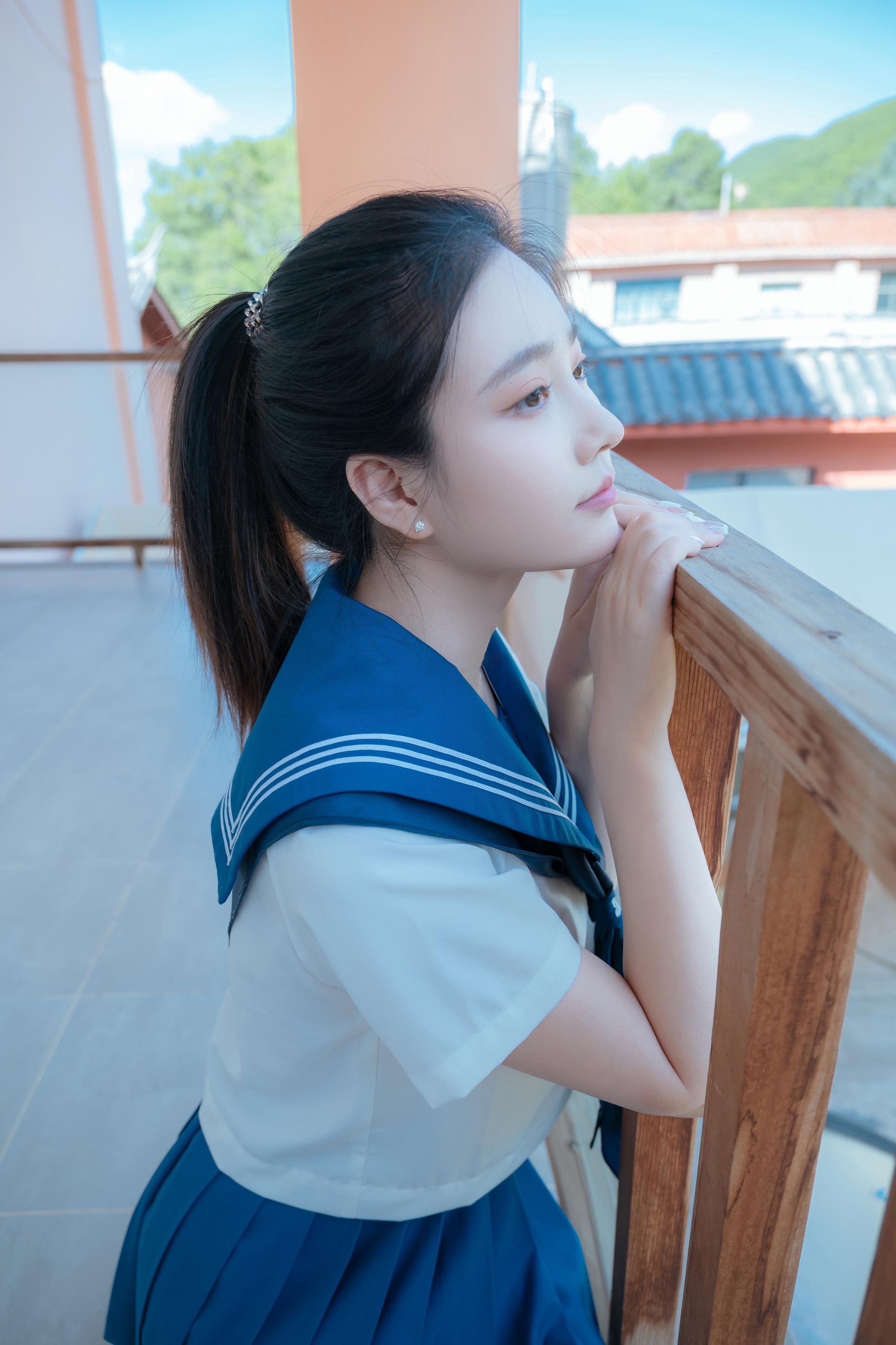 [Ảnh] Nnian - Mùa Hè Bọt Biển JK: Chủ Đề Đồng Phục Ngoài Trời, Hòa Quyện Giữa Trong Sáng và Gợi Cảm 78P