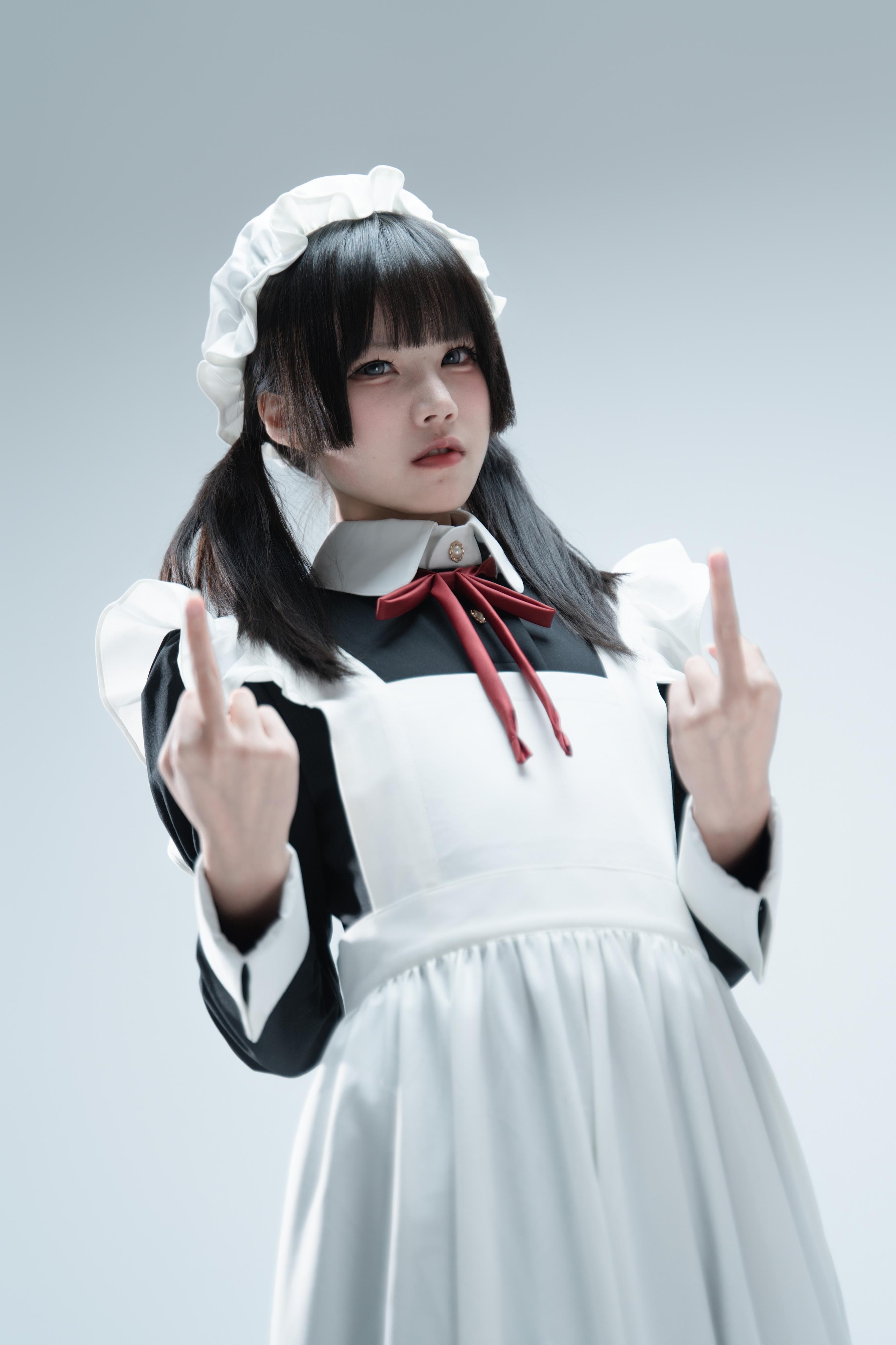 [Ảnh] Shimizu Nagi - Hướng Dẫn Sử Dụng Người Hầu Tsundere: Người Hầu Tóc Đen Đuôi Ngựa, Chân Dài Thịt Tươi 106P