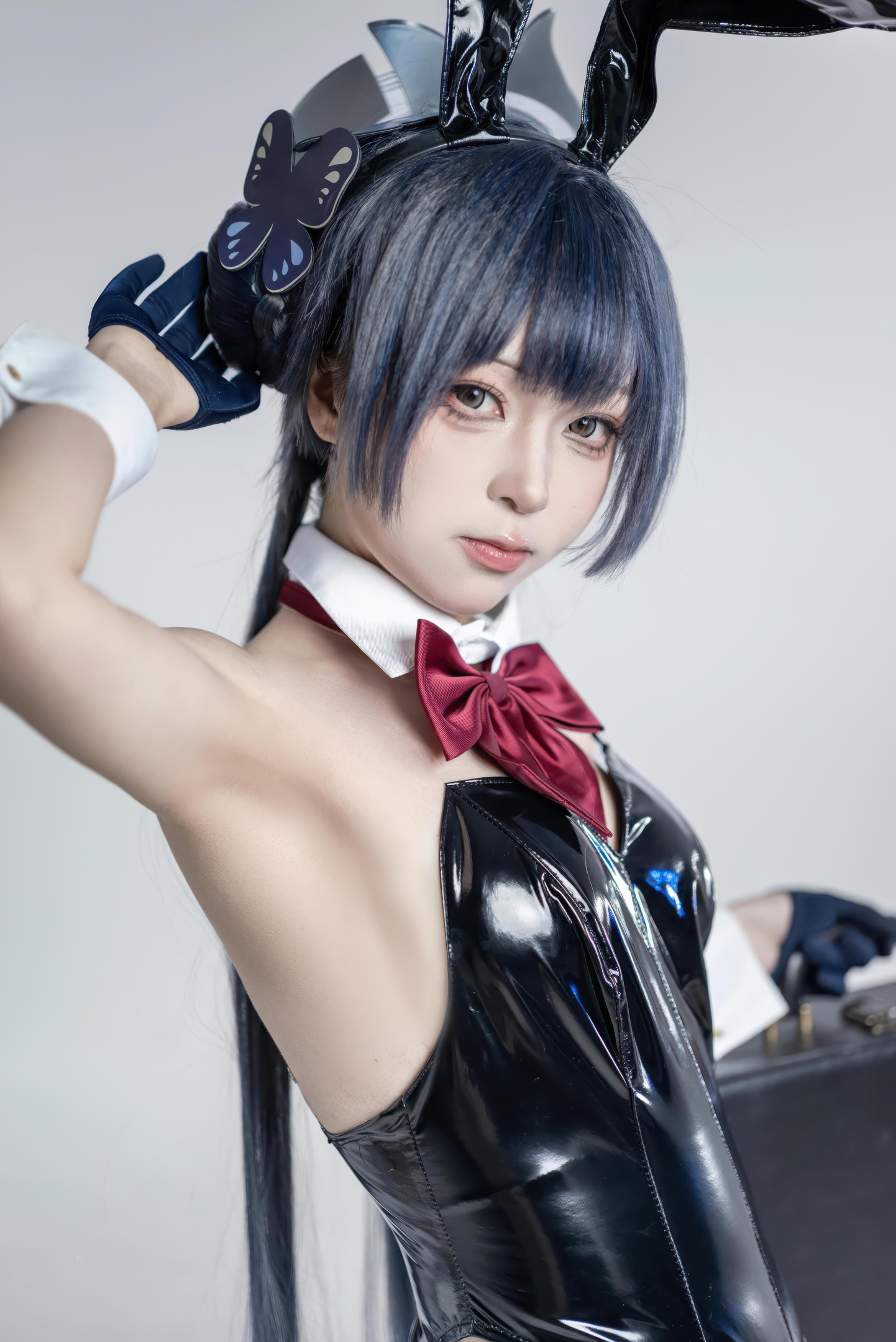[costume] Vector Fish - Huyết Tử Thỏ Nữ: Thỏ Nữ Cao Gót Đen, Đùi Cong Ngực Đẹp 28P